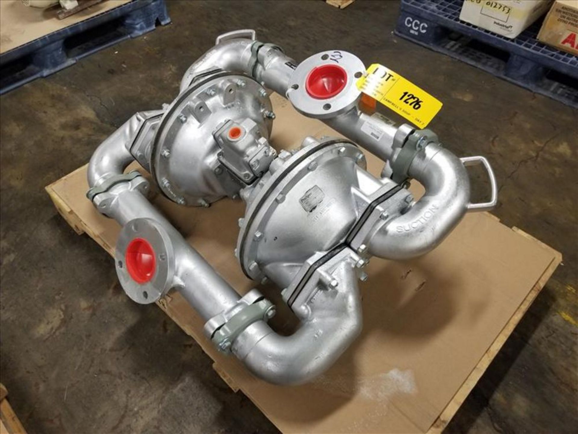 Sandpiper 4x4 stainless diaphragm pump