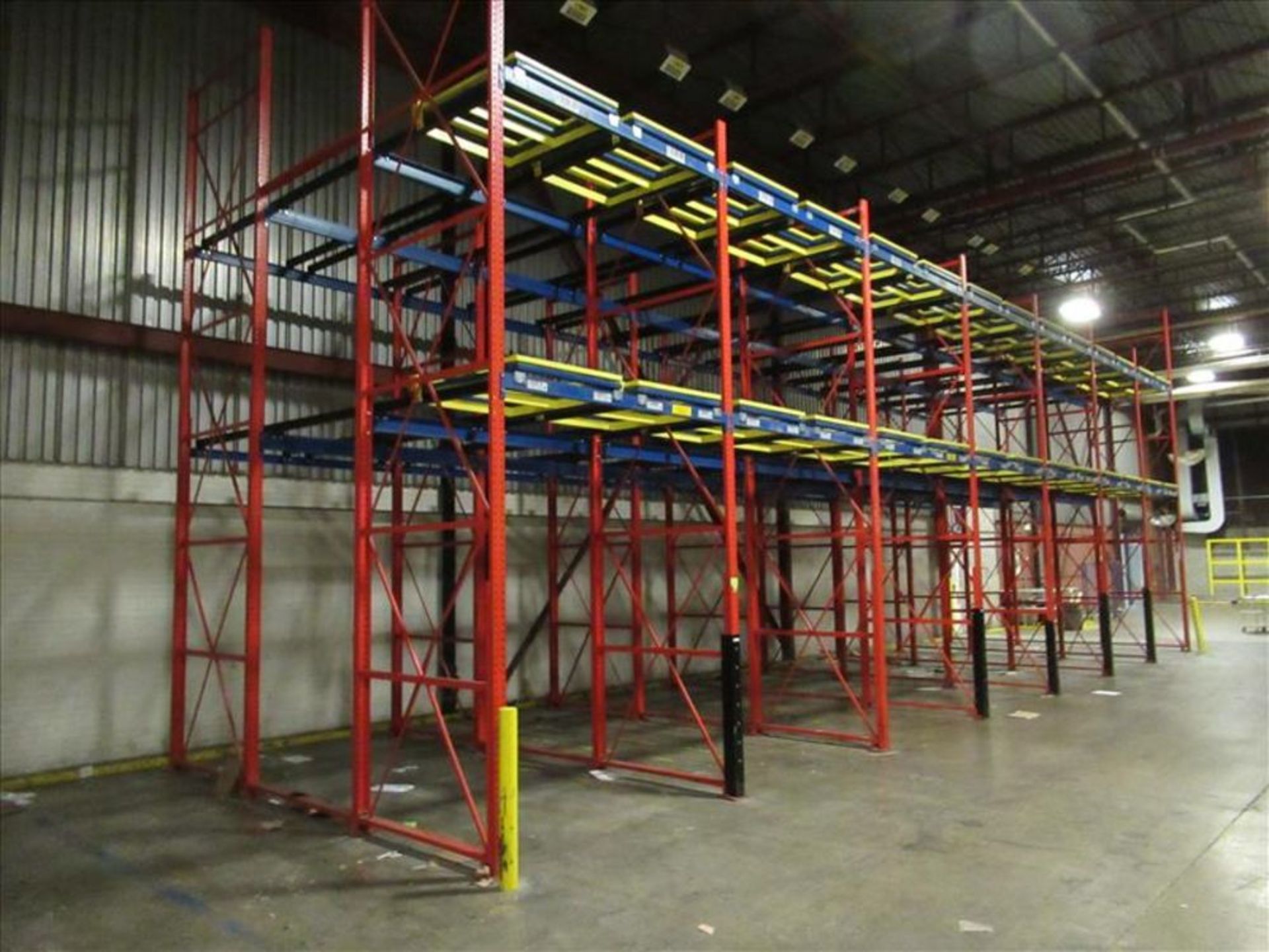 (7) Push Back and Drive-In (4) 23'H x 78''w-upright (12) 19'H x 78''w- upright (56) 8' Cross Bar (