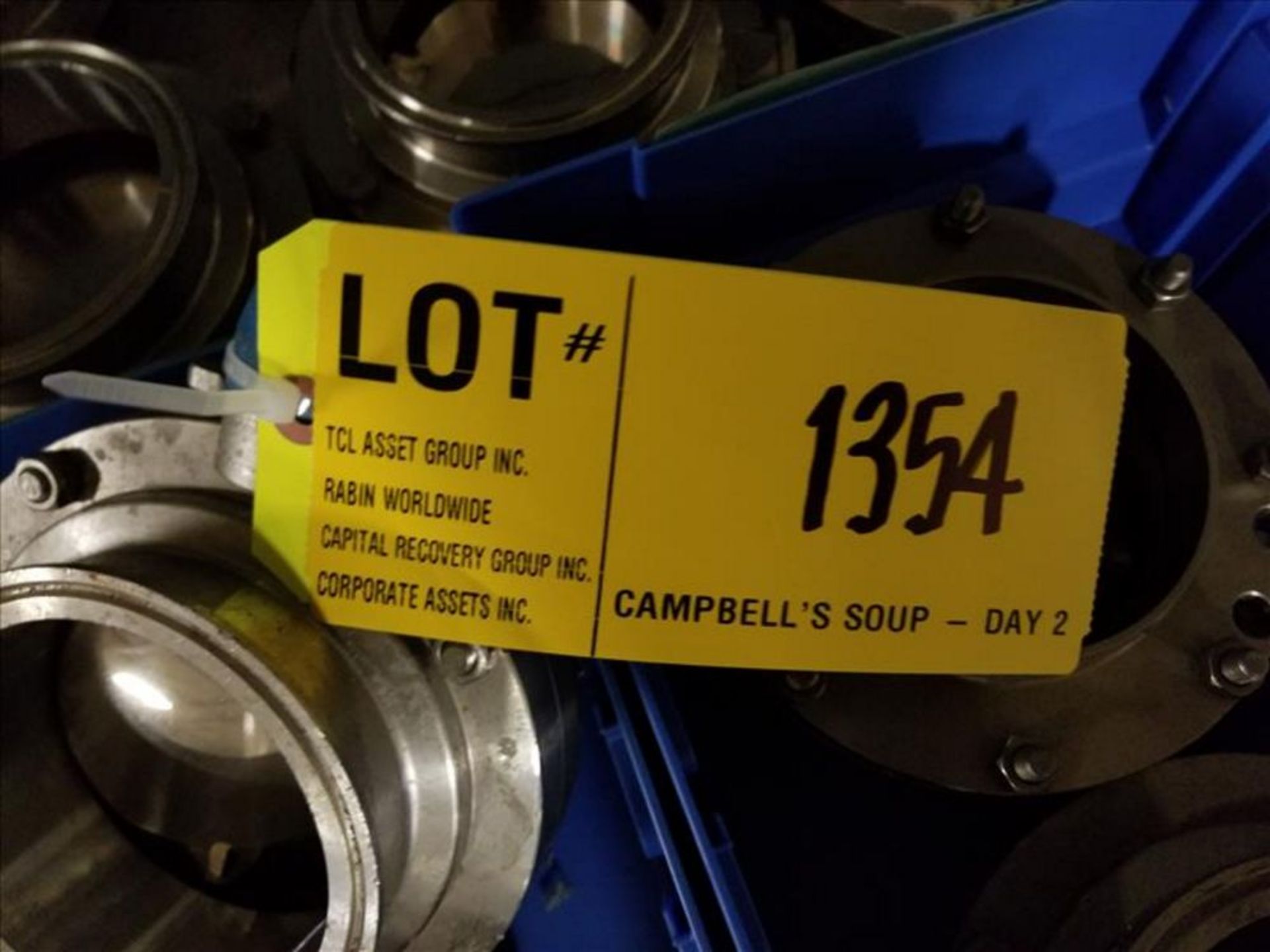 (20) 4 in Stainless Butterfly Valves [Across from 1st Flr Cage Area] - Image 5 of 5