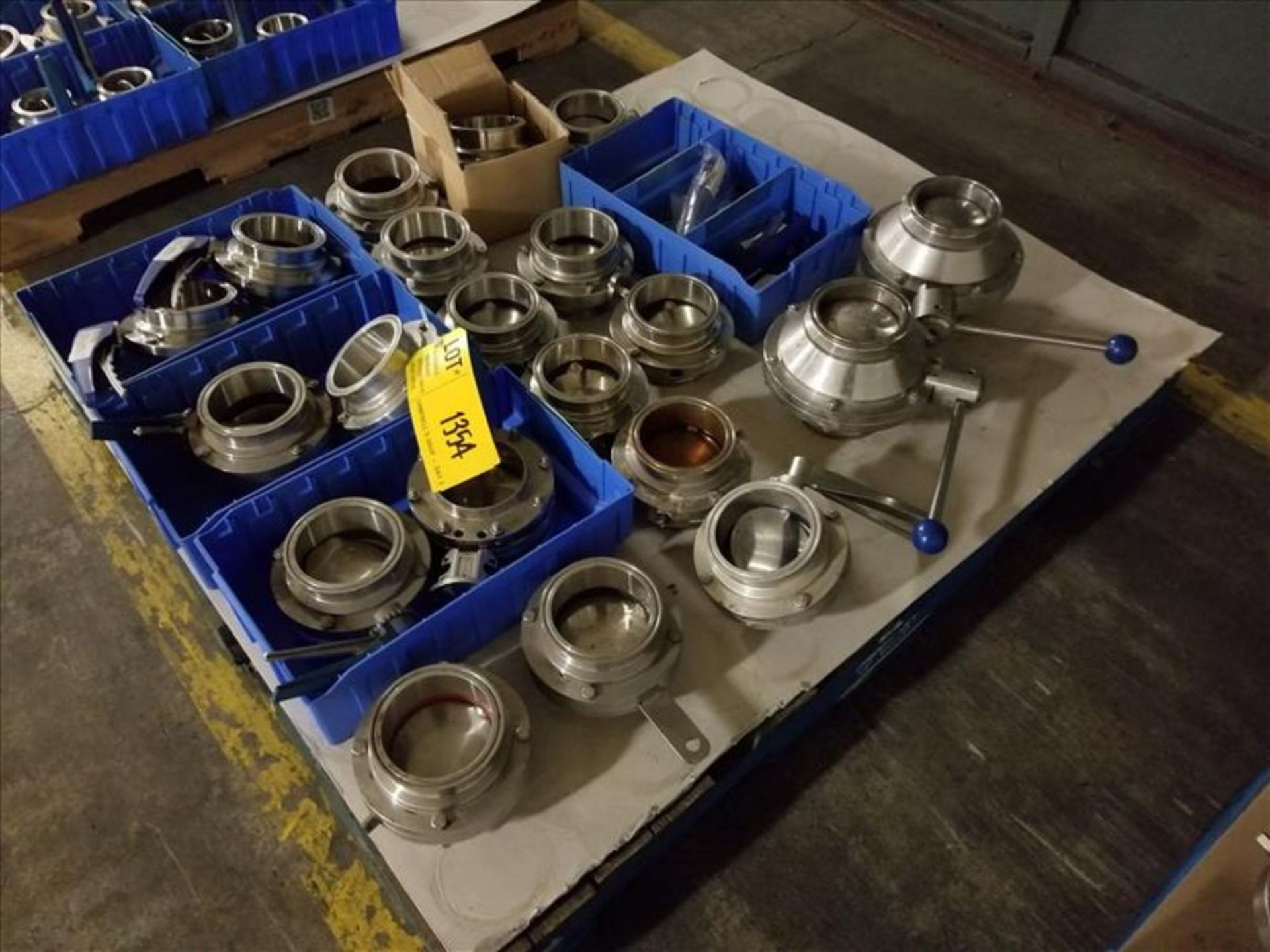 (20) 4 in Stainless Butterfly Valves [Across from 1st Flr Cage Area] - Image 3 of 5