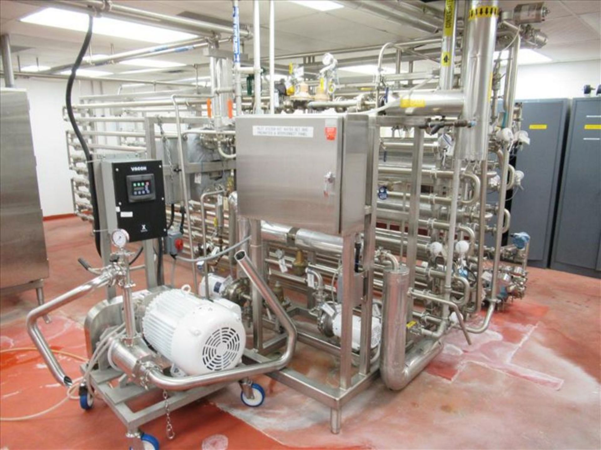 Advance Process Solution Pilot system sterilizer /HEX 450 skid system include multiple pass