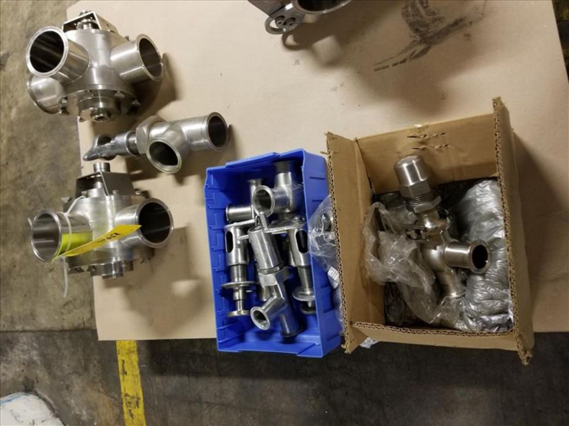 Lot of (2) Stainless 3-Way Valve, and (6) Pressure Relief / Throttle Valve [Across from 1st Flr Cage - Image 4 of 5