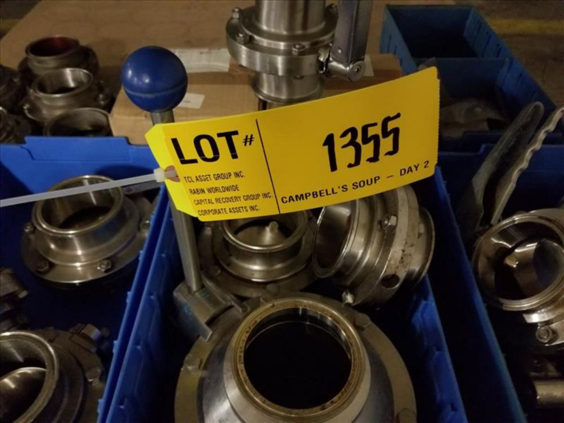 (21) 3 in Stainless Butterfly Valves [Across from 1st Flr Cage Area] - Image 2 of 6