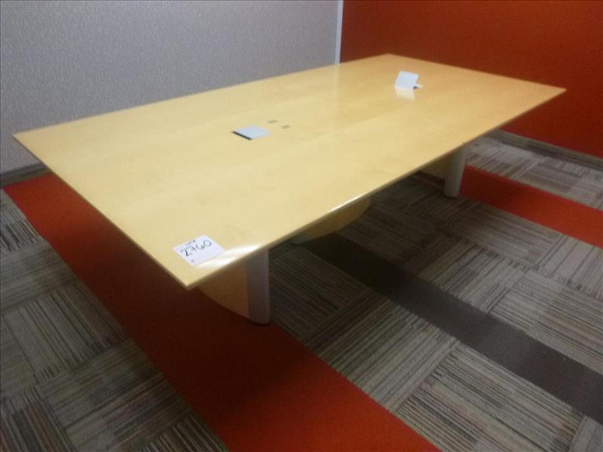 board room table, 54 in. x 108 in. [2nd Floor, Front Offices]