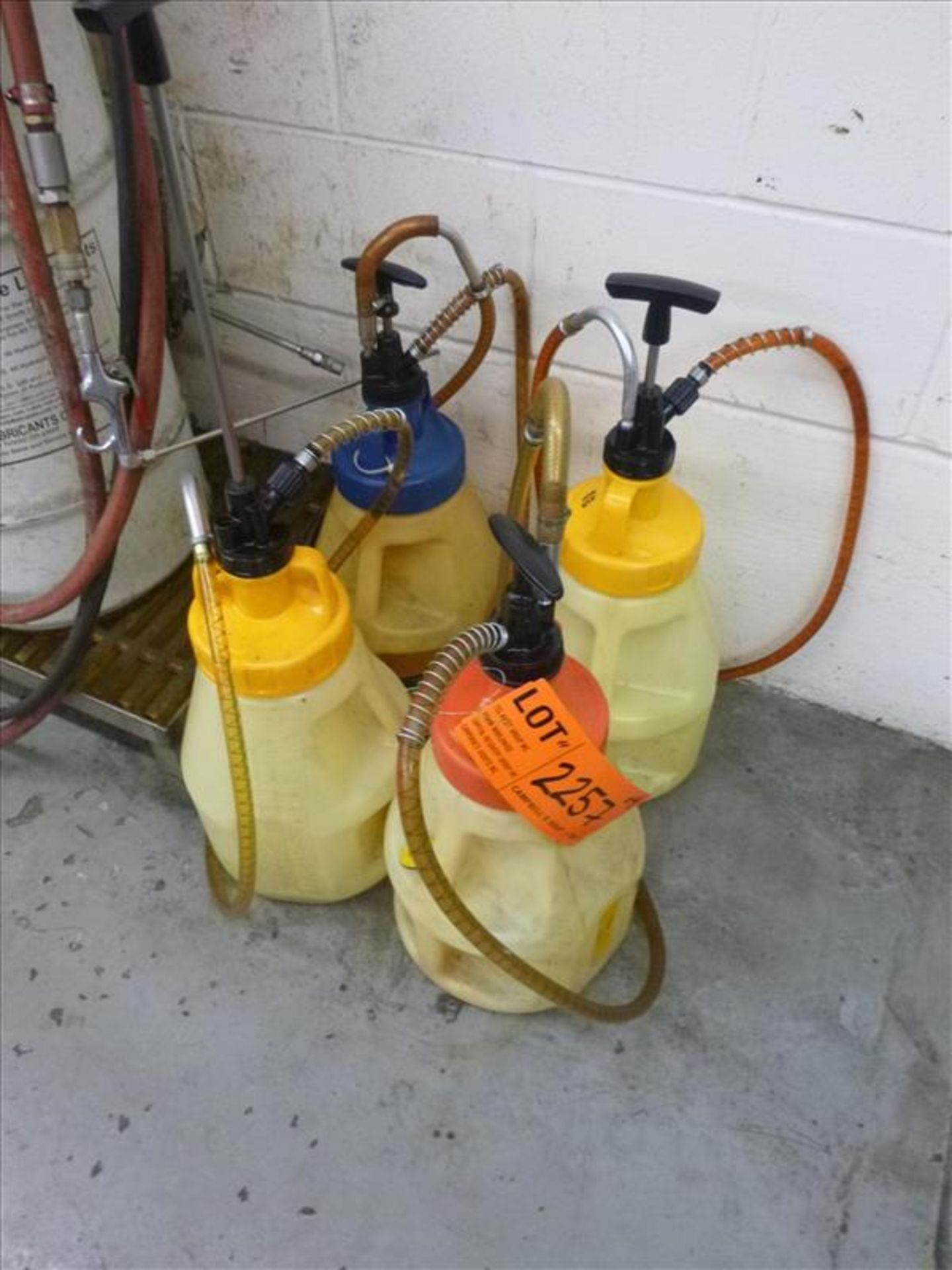(4) manual pumps/bottles [Gen. Maint., 1st Floor]