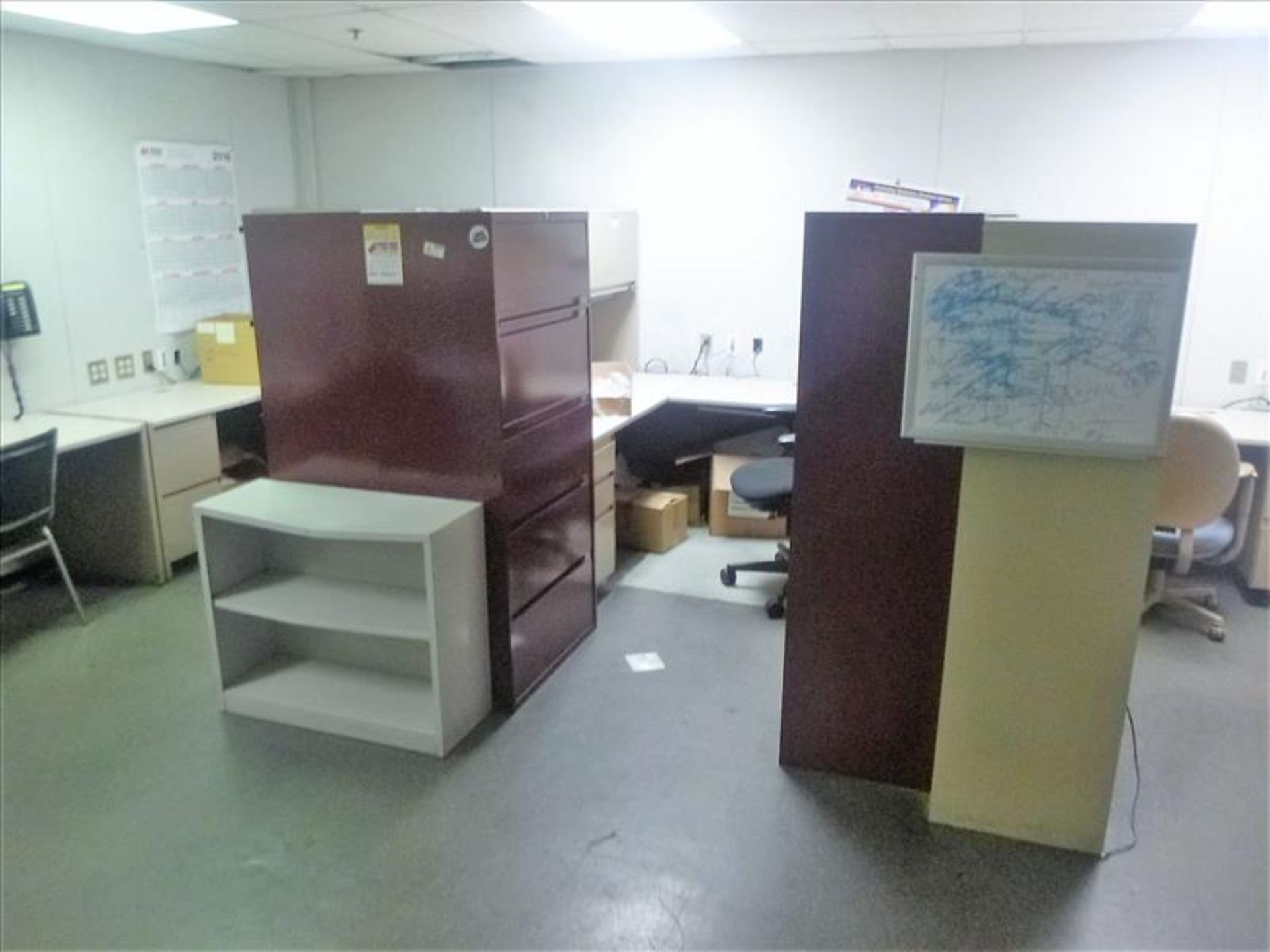 contents of Tech. Maint. offices (furnishings only) [1st Floor, Front Offices] - Image 3 of 6