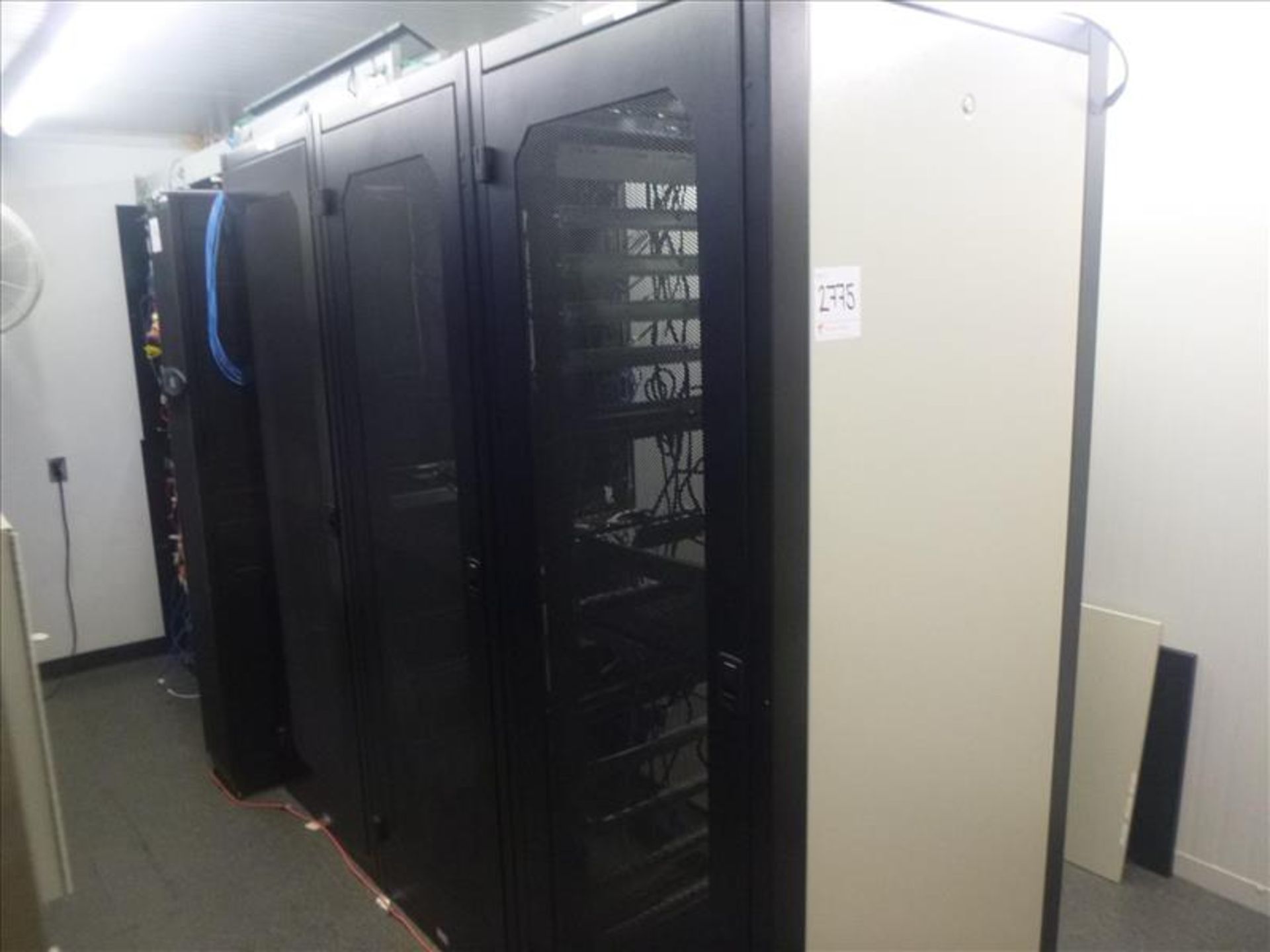 (3) server racks [1st Floor, Front Offices]