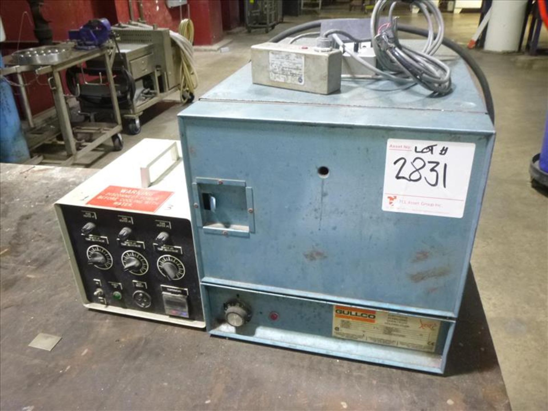 Gullco electrode stabilization oven and 3-zone heater power source [2nd Floor]