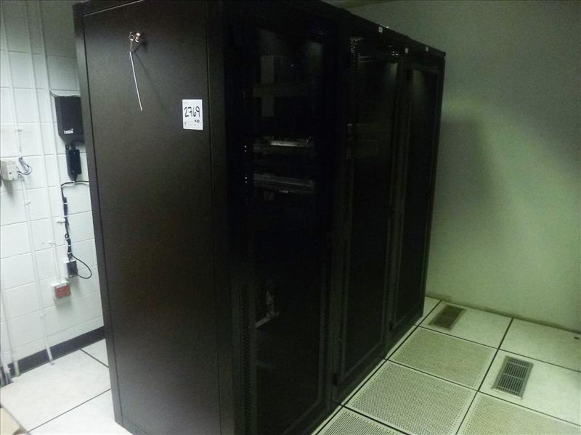 (10) misc. server racks [1st Floor, Front Offices]