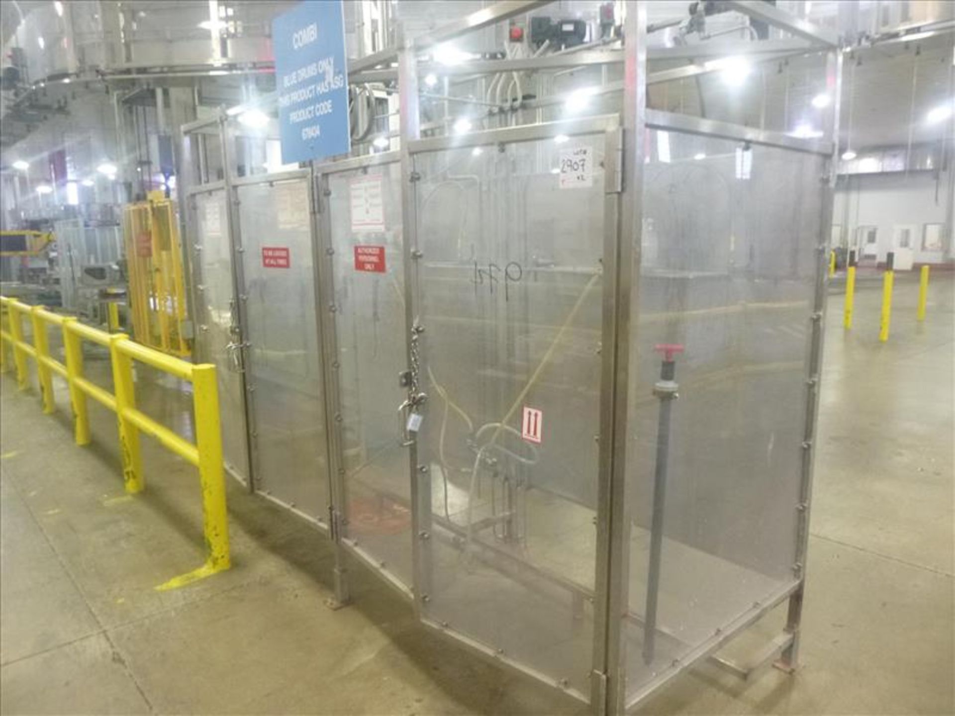 (2) chemical storage cages [1st Floor, ACC] - Image 2 of 2