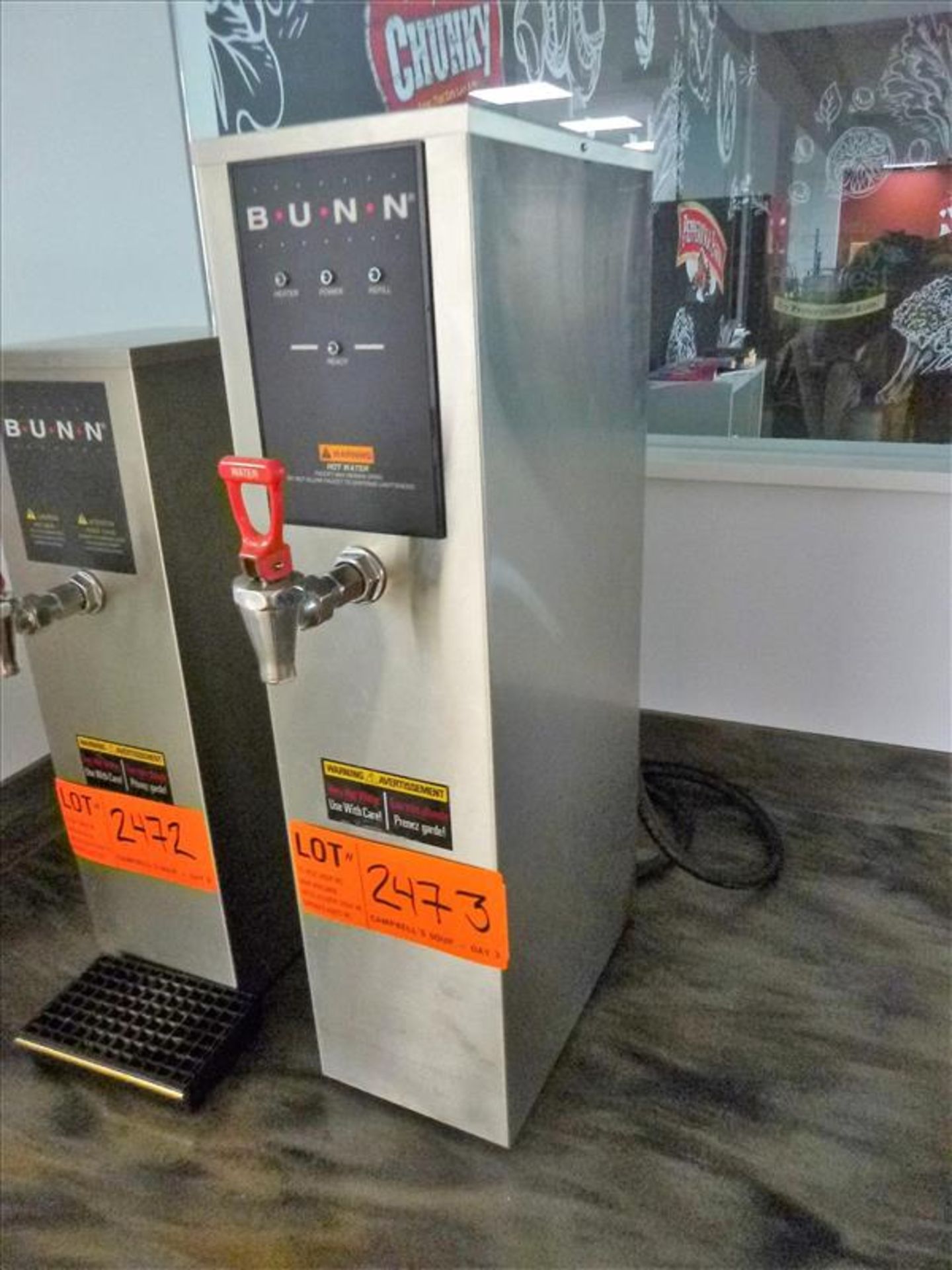 Bunn Hot Water Dispenser [Cafeteria/Store, 1st Floor]
