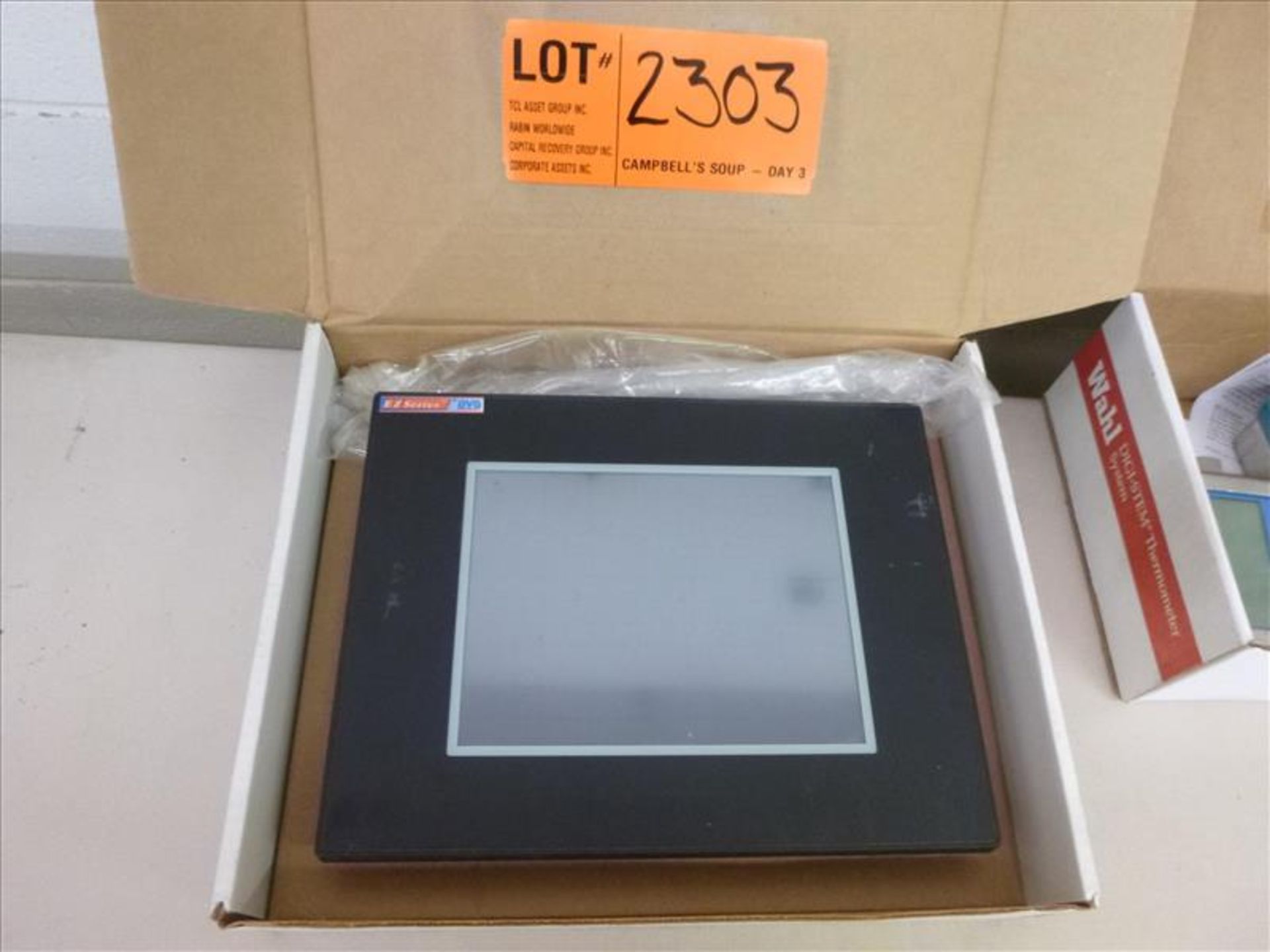 AVG 10 in. touch screen controller, mod. EZ-T10C-FH [Elec. Shop, 1st Floor]