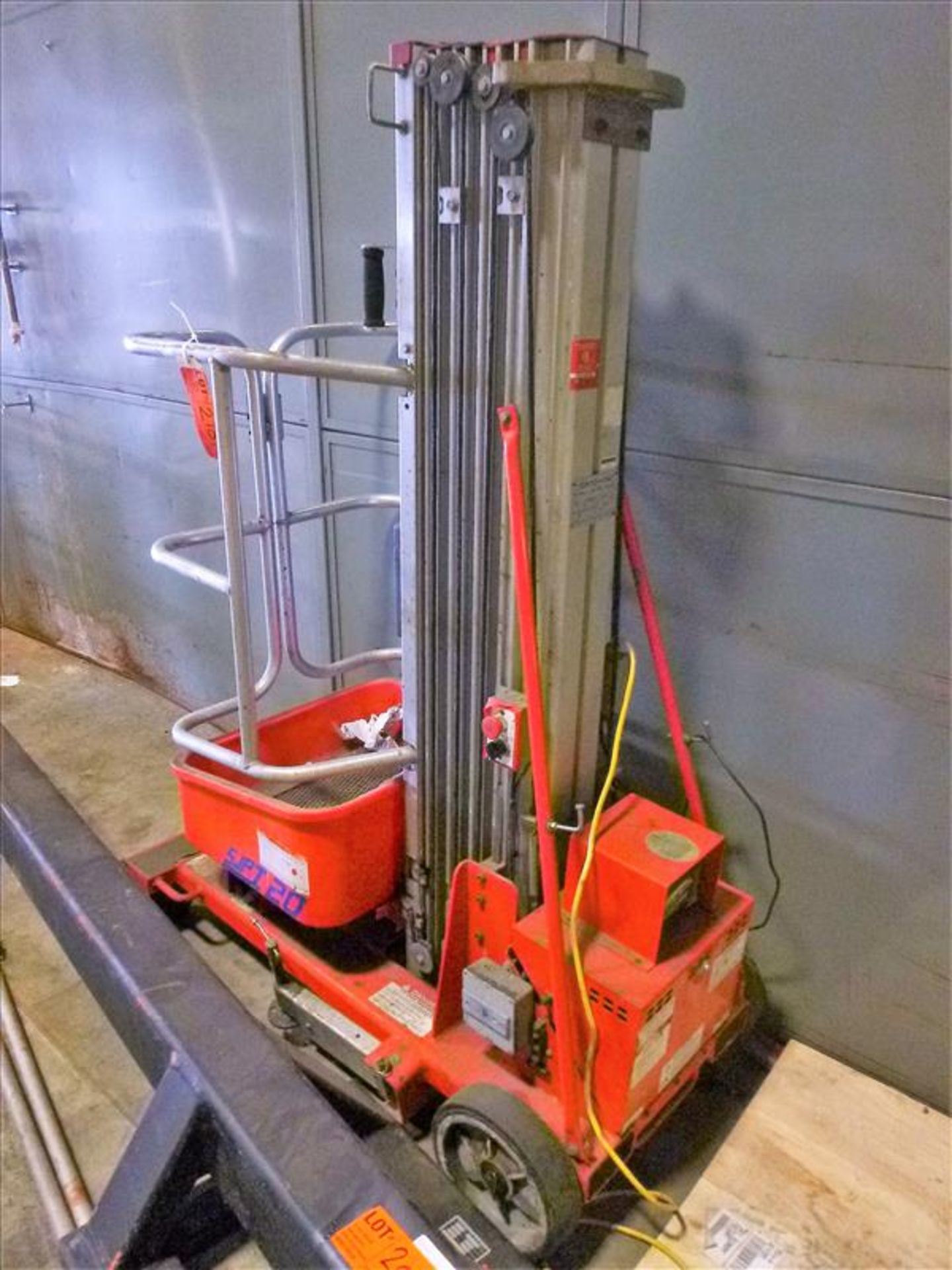 SkyJack telescopic boom lift, mod. SJPI-20, ser. no. 04801 (2013), 20 ft./200 lbs/1-man cap. [ - Image 2 of 5