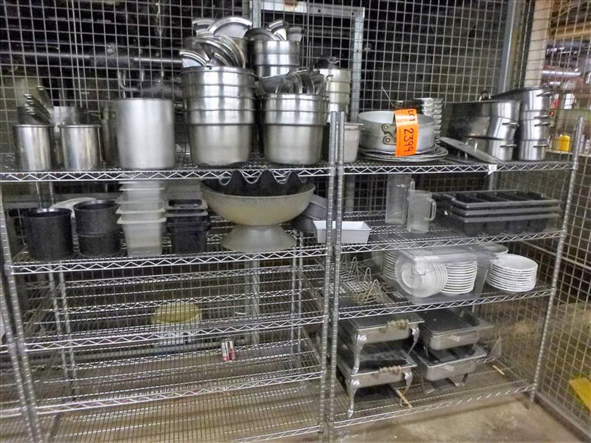 misc. s/s cookware, etc. [Kitchen, 1st Floor]