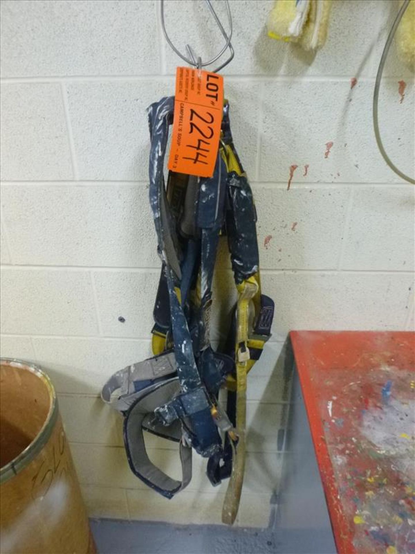 (2) hi-work safety harnesses [Paint Shop, 1st Floor]