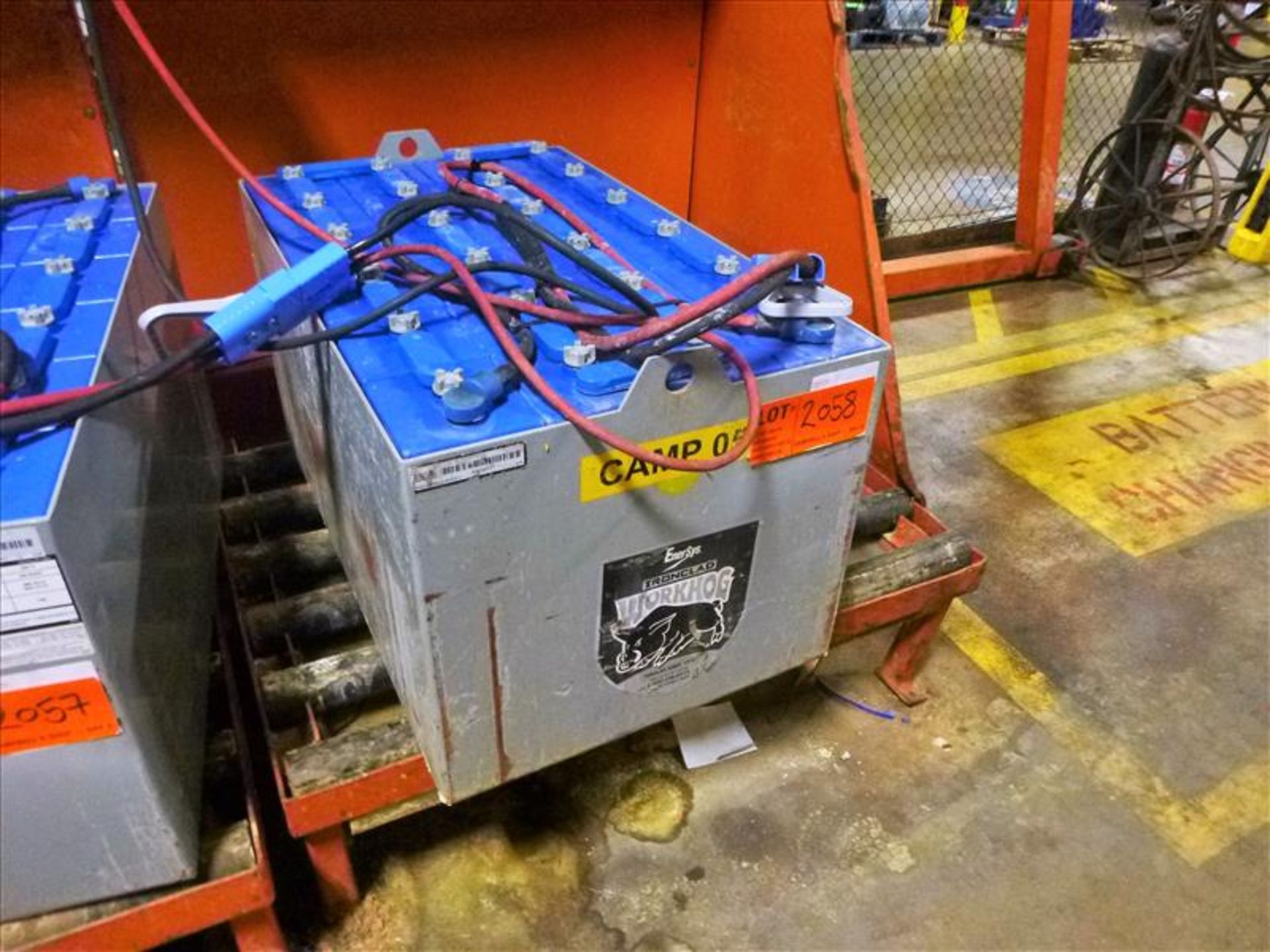 EnerSys WorkHog lift truck battery, type E90-15, 48V [Material Handling]