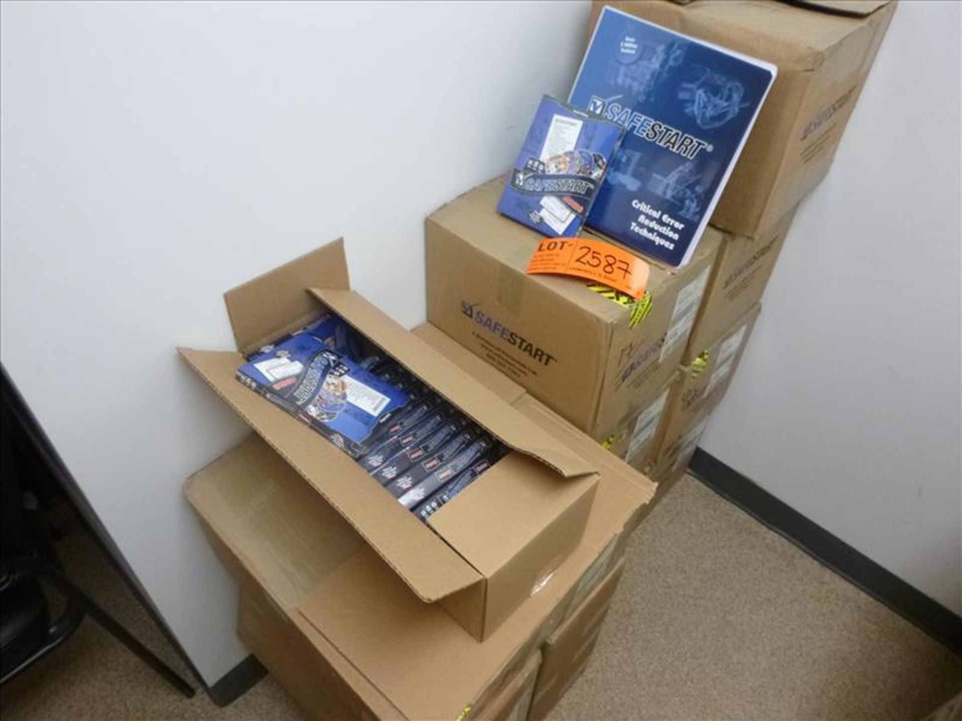 SafeStart Program binders and DVDs [First Aid, 1st Floor]