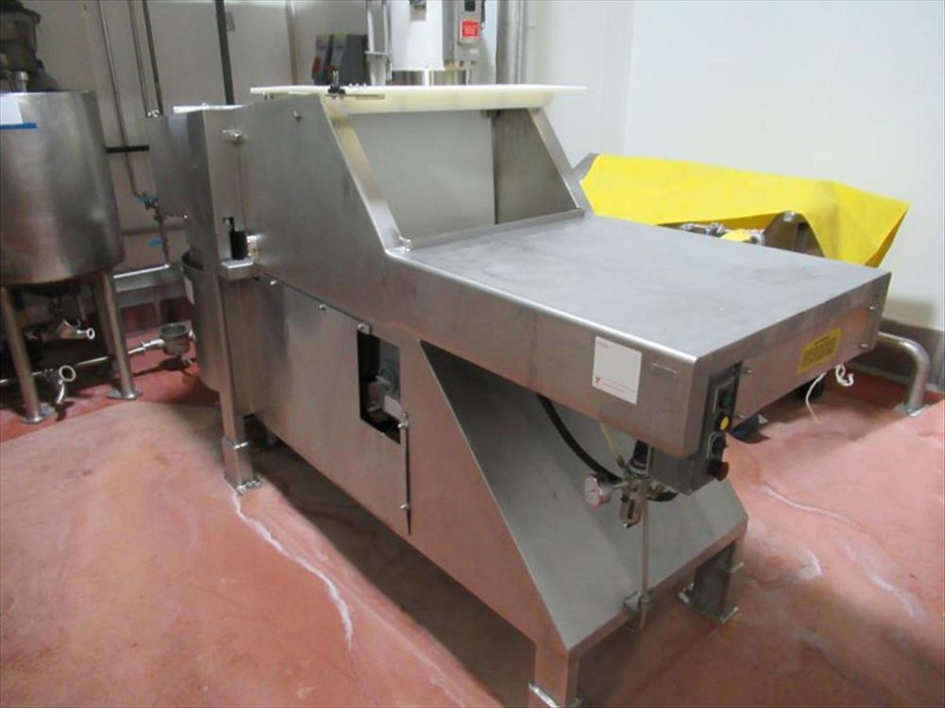 Genmac Hydrauflaker flaker /slicer block capacity 10 in x 24 in x 24 in, @ 3 blocks /min, with slice - Image 2 of 2