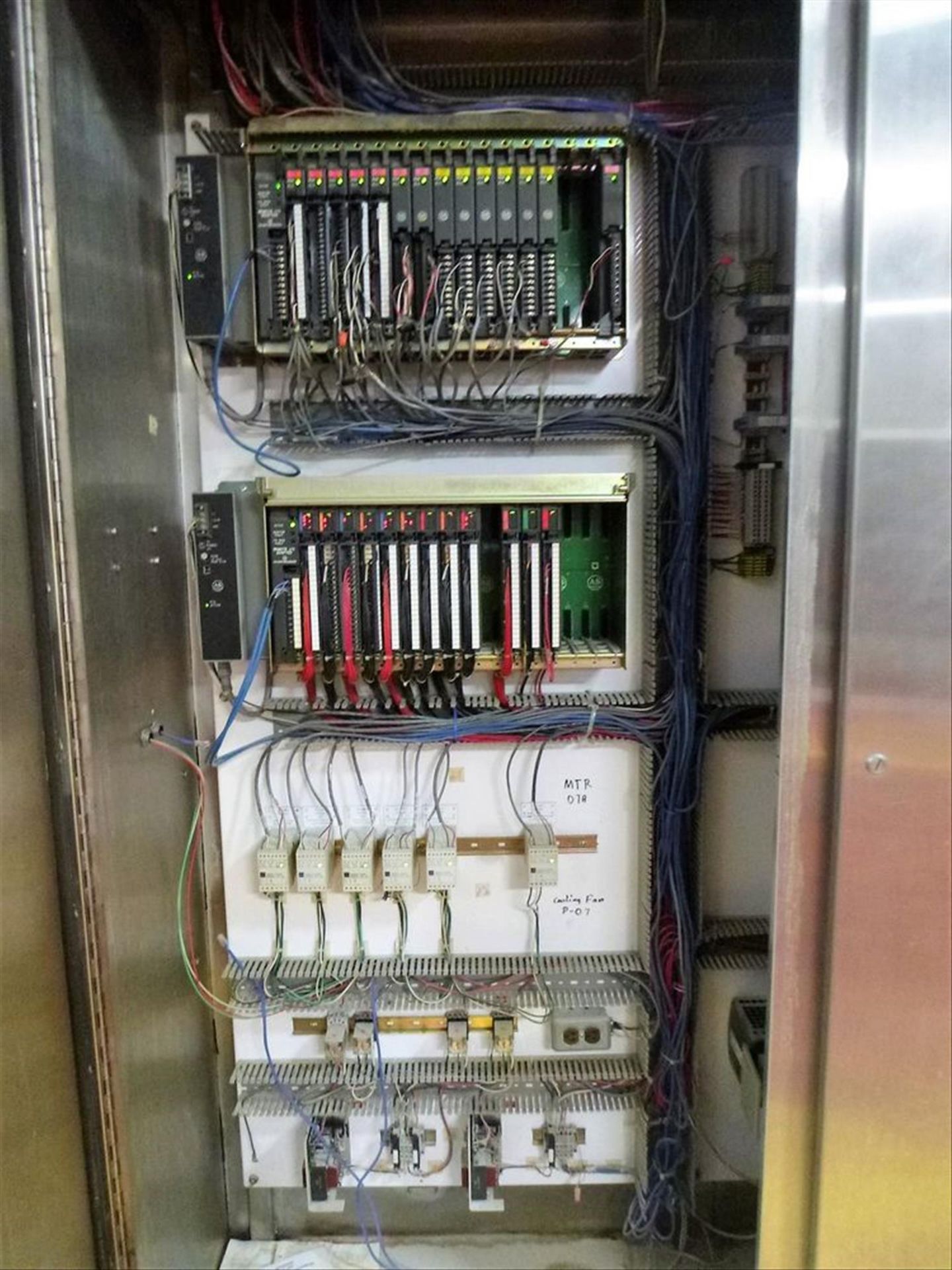 Continuous blending control panel control and power panels,2 door stainless, 120vac,6amp and 600vac, - Image 2 of 3