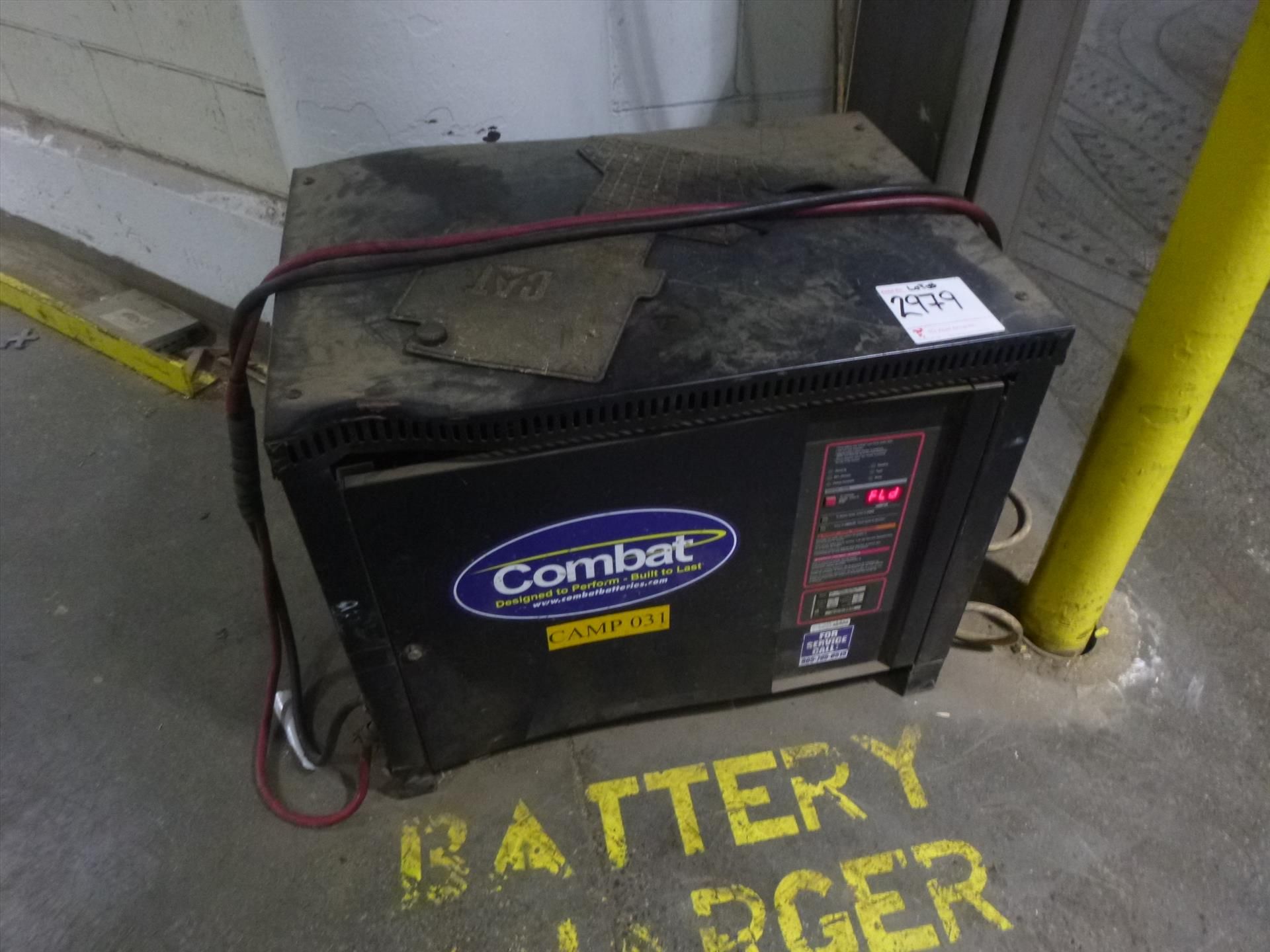 Combat 48V lift truck battery charger (Delayed Removal March 2020) [1st Floor, Veg. Prep.]