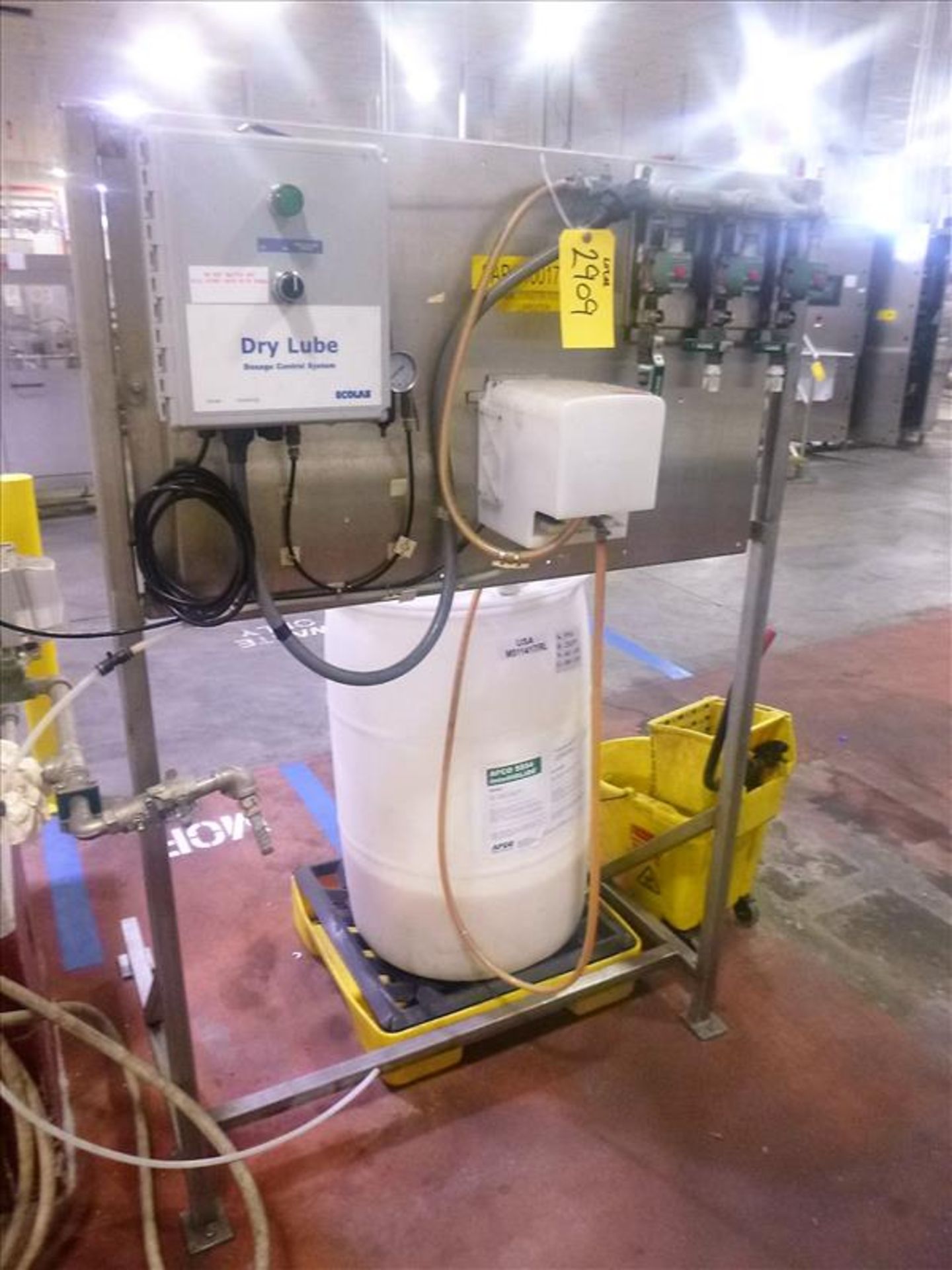 EcoLab dry-lube dosage control system [1st Floor, ACC]