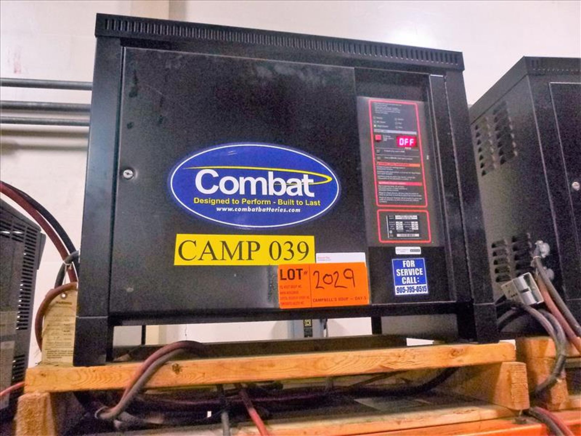 Combat battery charger, 48V [2nd Flr Charging Area]