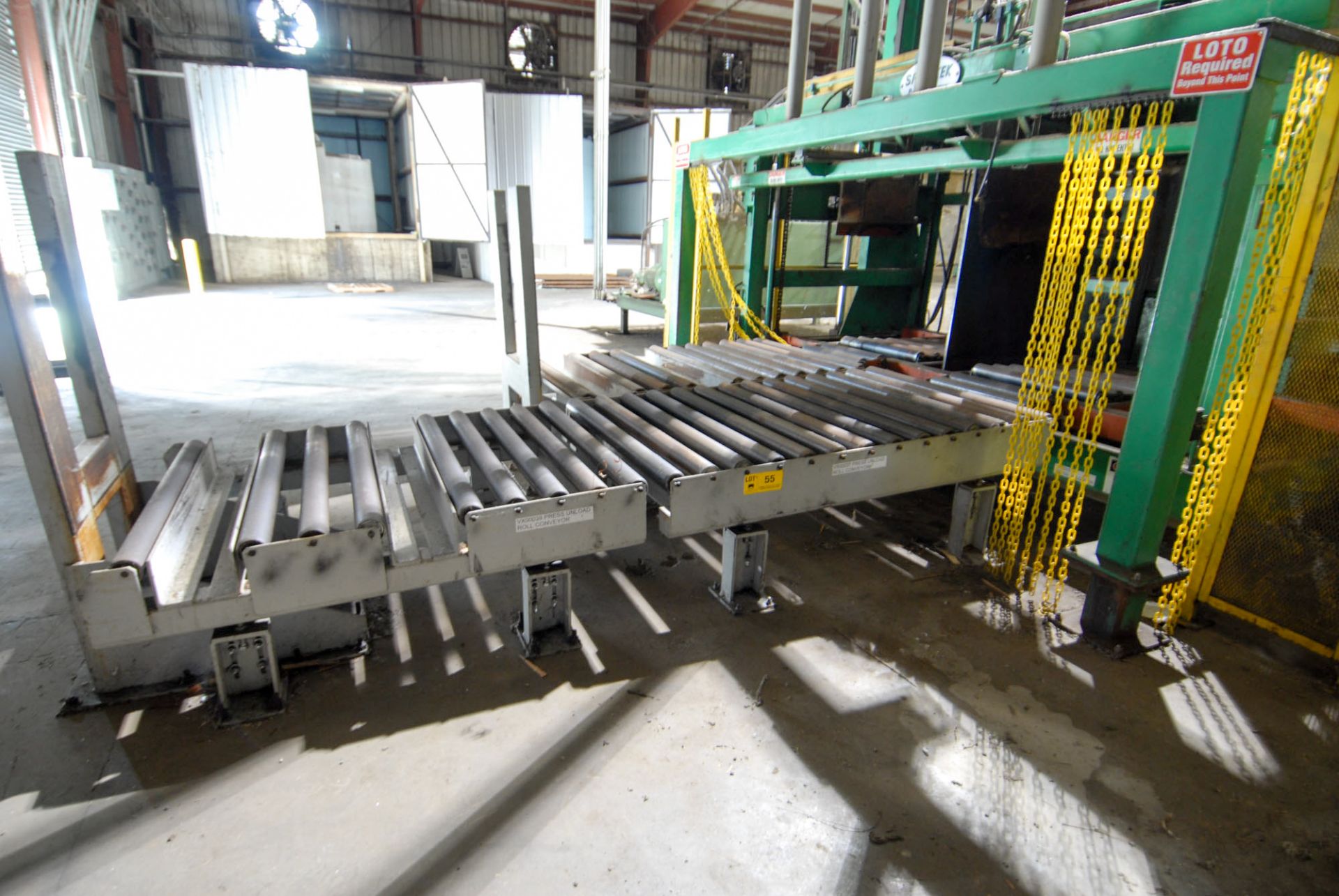 PRESS UNLOAD ROLLER CONVEYORS (CI)