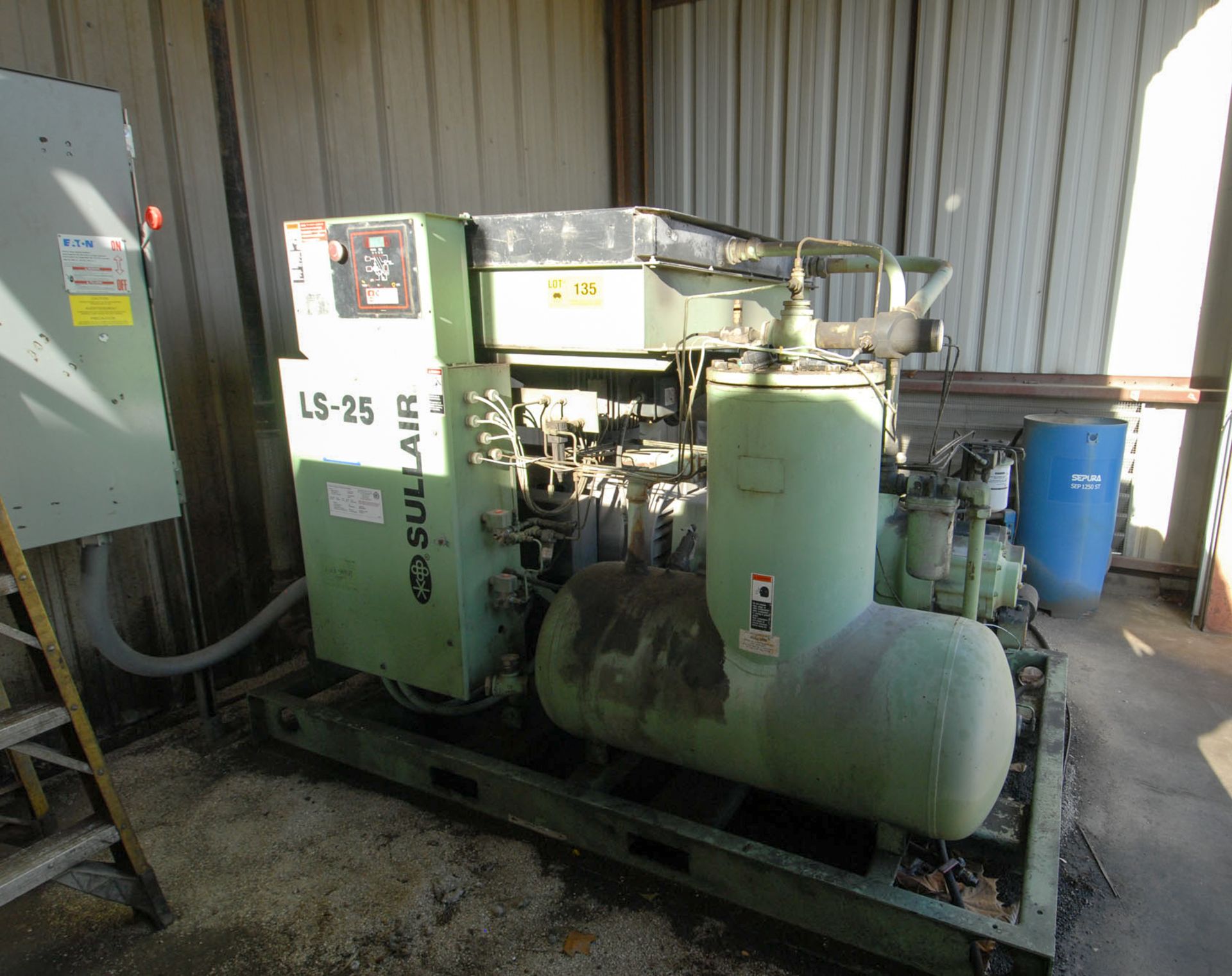 SULLAIR LS-25-150H A/C ROTARY SCREW 150HP COMPRESSOR HRS N/A S/N: 003-122846 (CI)