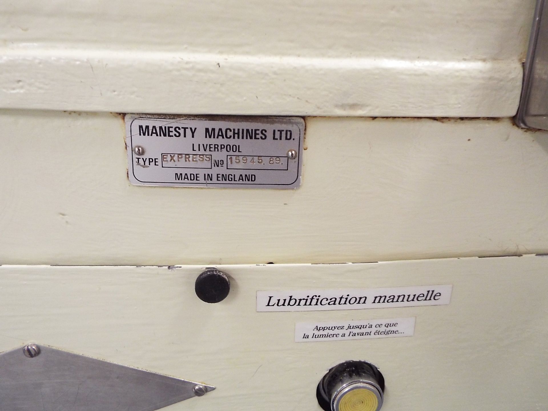 MANESTY EXPRESS 20 STATION AUTOMATIC ROTARY TABLET PRESS WITH 800-2000 TABLET/MIN CAPACITY, 10 TON - Image 4 of 4