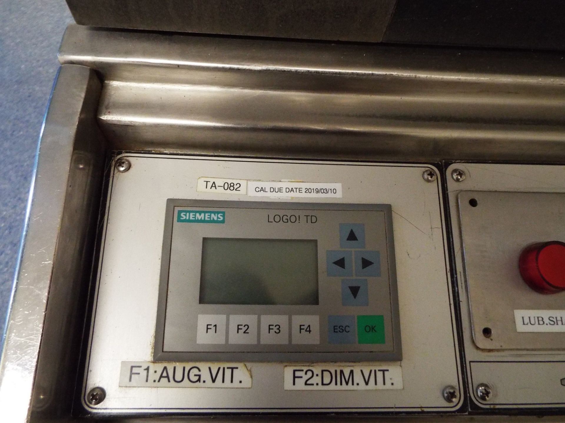 MANESTY ROTAPRESS MKII A 37 STATION AUTOMATIC TABLET PRESS WITH RETROFIT SIEMENS LOGO ITD PLC - Image 4 of 7