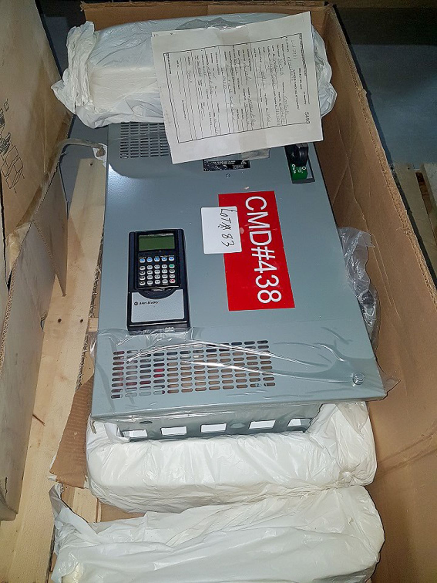 ALLEN BRADLEY POWER FLEX VARIABLE FREQUENCY DRIVE