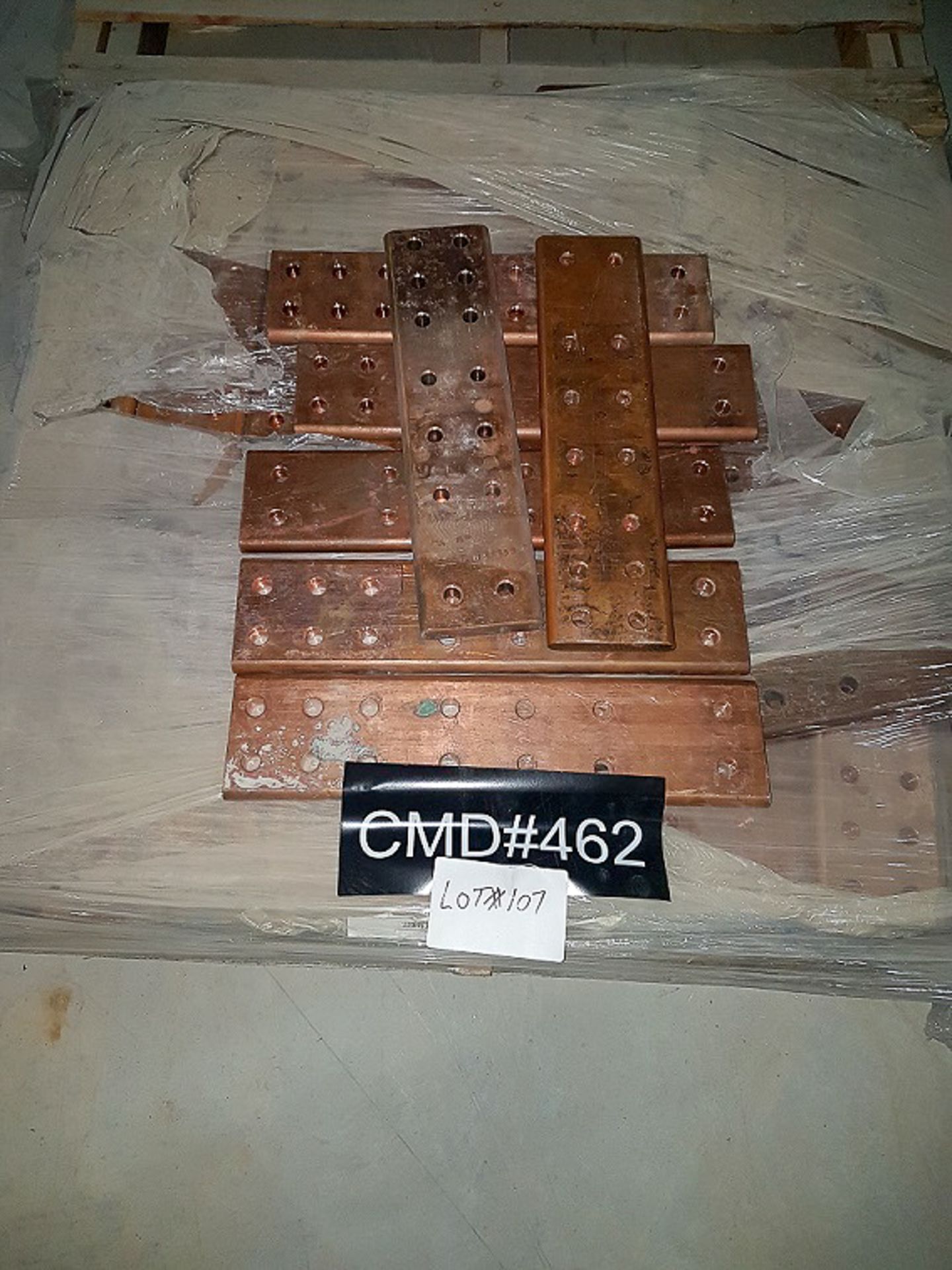 LOT/ (1) PALLET OF COPPER BARS