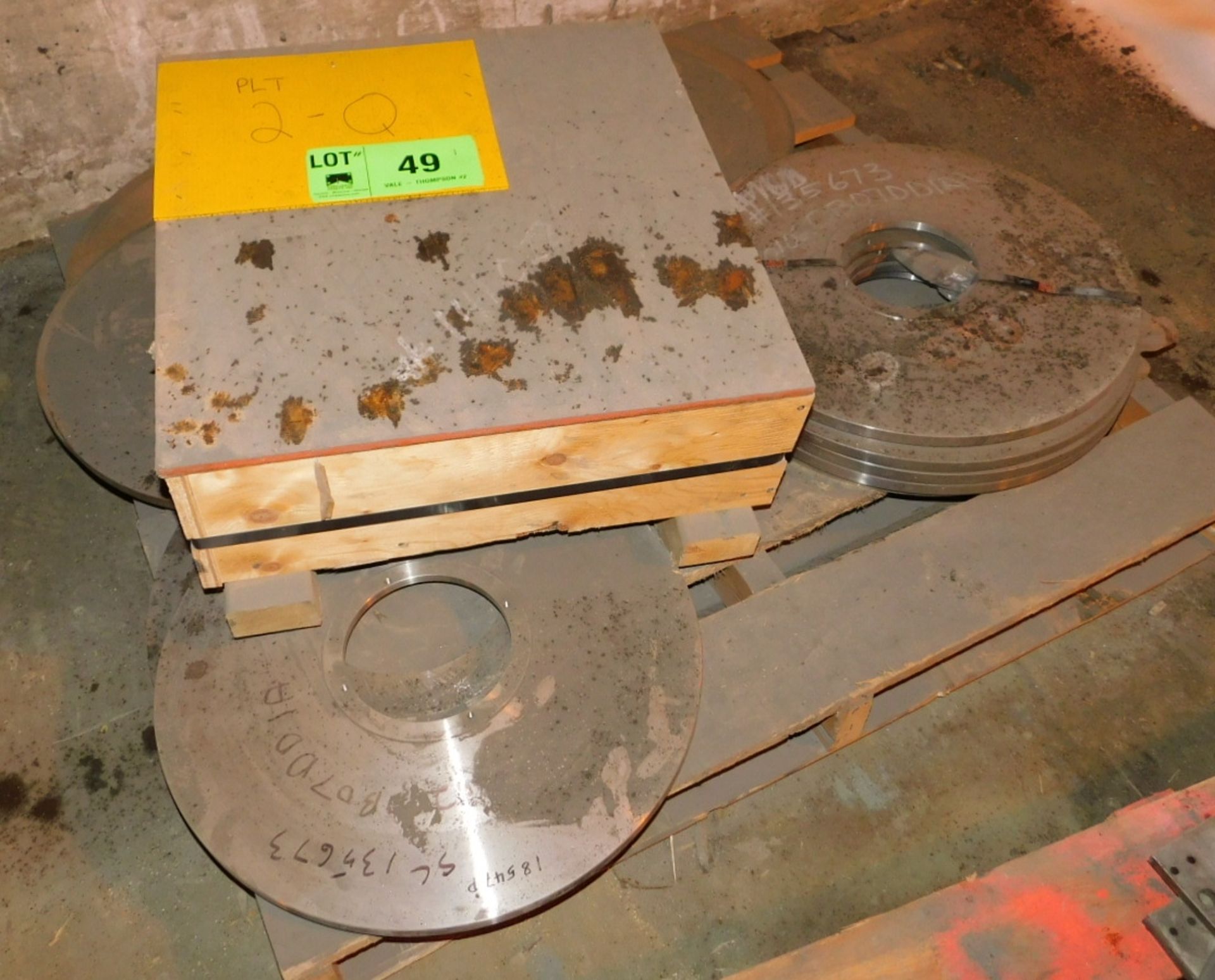 LOT/ STANDARD MACHINE 12.5C-5.5 HELICAL GEAR, MATHER & PLATT 76 PLATE (PLT-2Q)