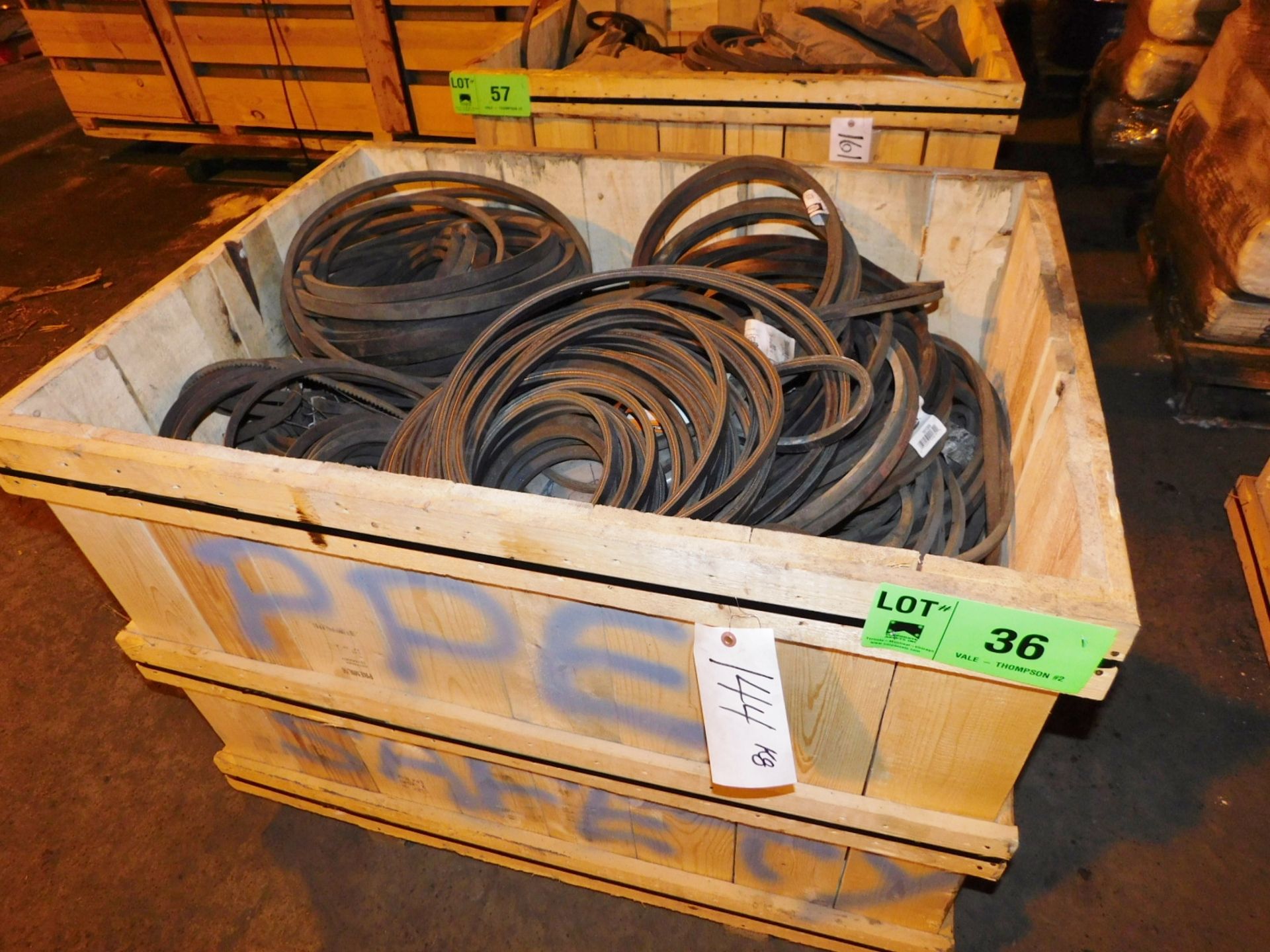 LOT/ ASST'D 'V' BELTS