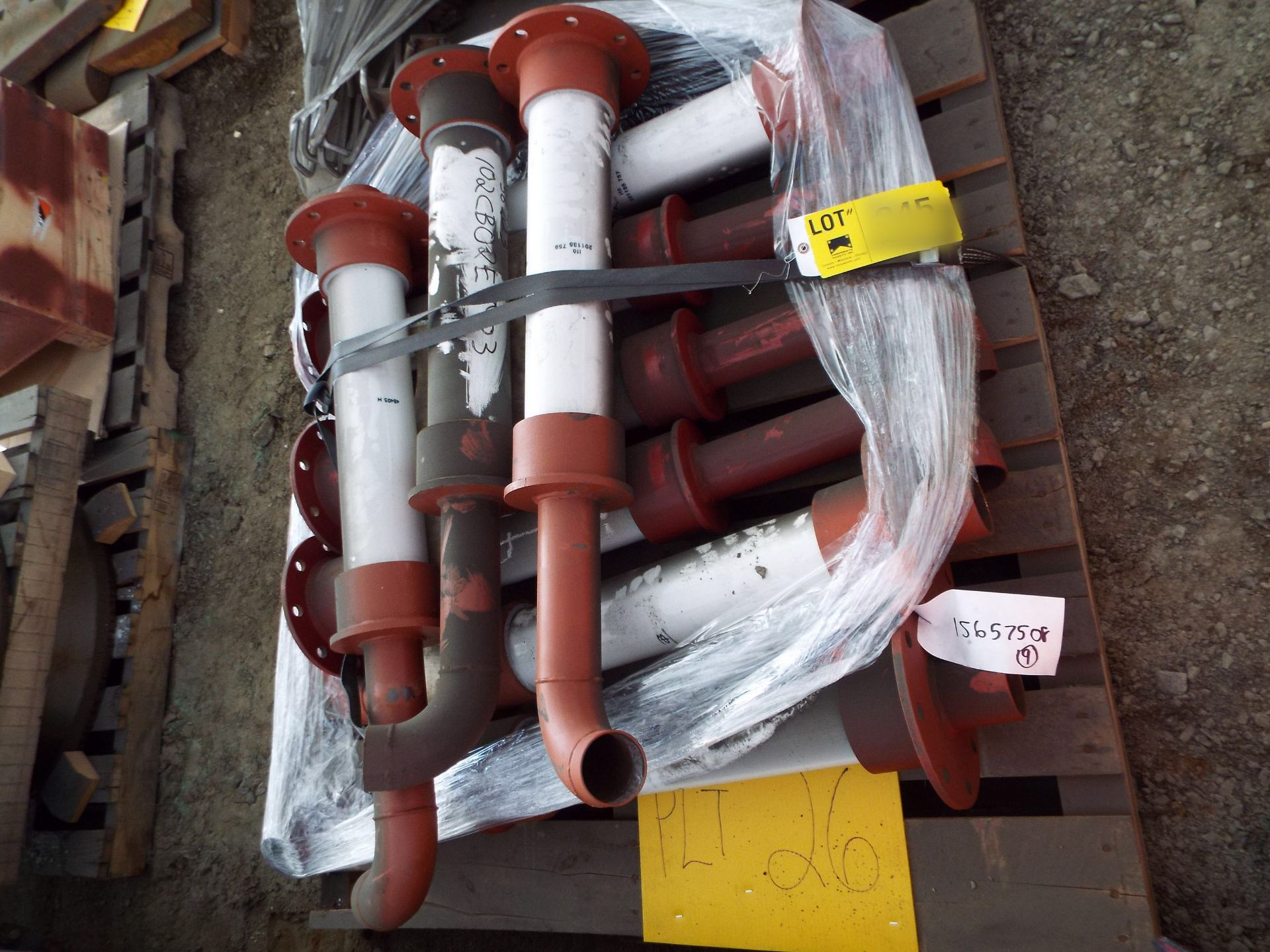 LOT/ CONTENTS OF SKID - (9) ESP DUST HANDLING SYSTEM ELECTRICAL CONDUCTOR BUSHINGS (PLT 26)