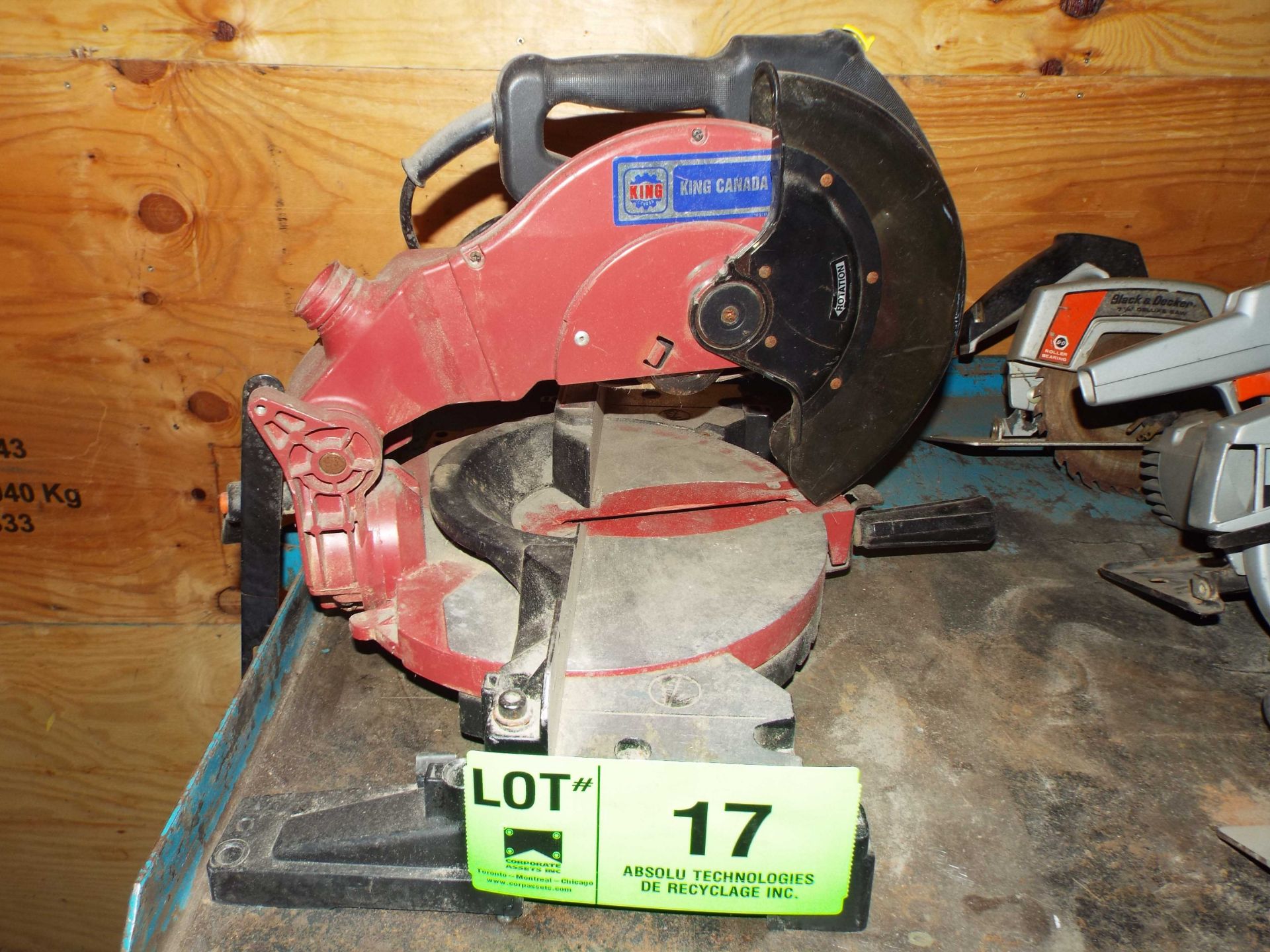 KING CANADA 8328 10" COMPOUND MITRE SAW