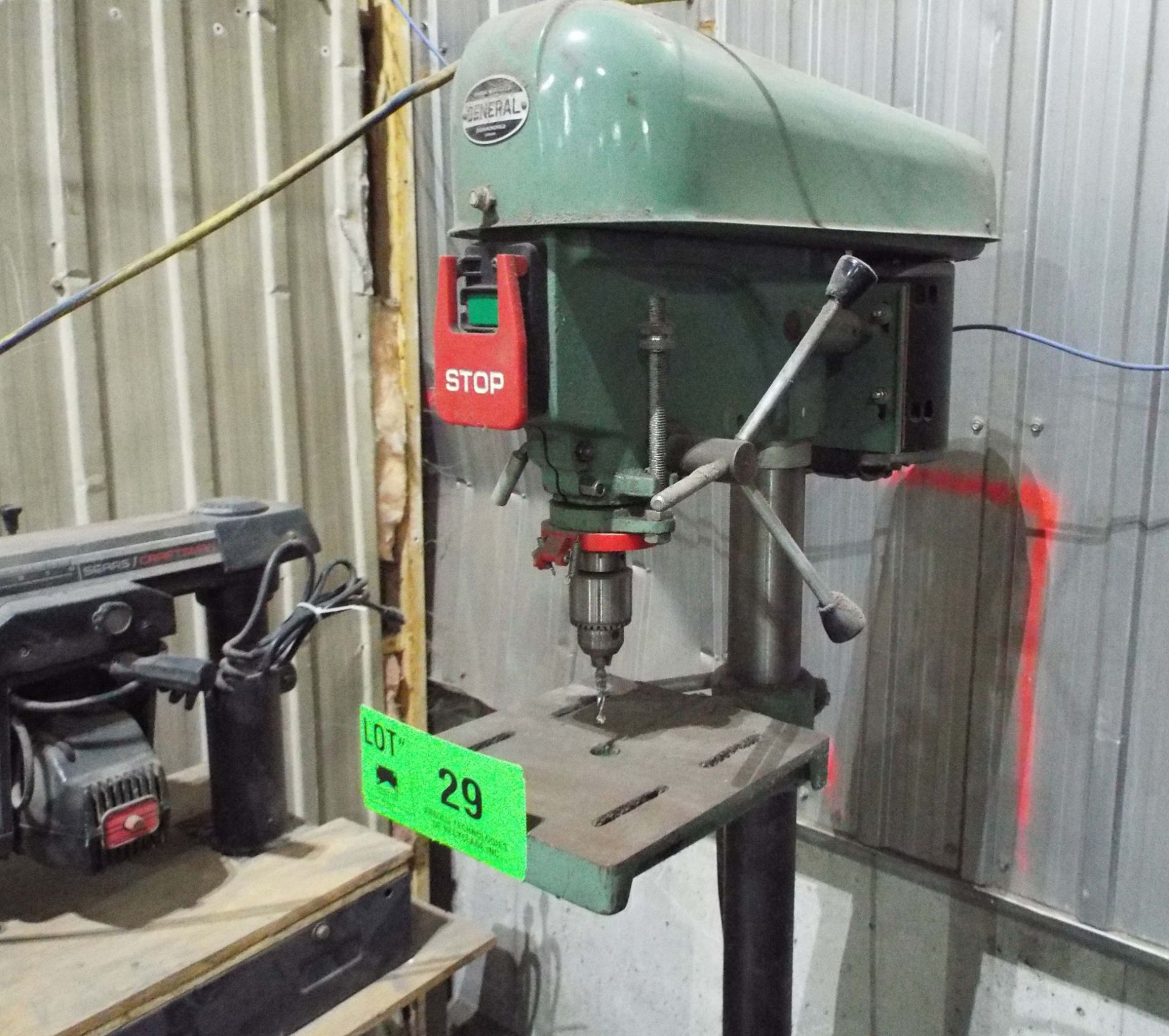 GENERAL 340 STANDING DRILL PRESS S/N: M7343 - Image 2 of 2