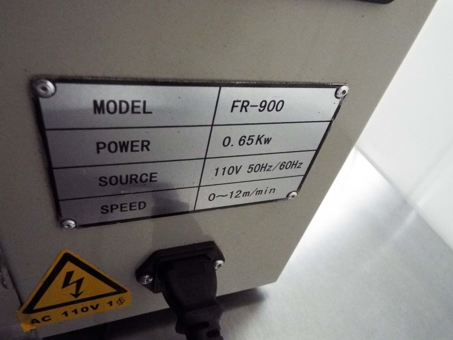 FR-900 BENCH-TYPE CONTINUOUS BAND SEALER - Image 3 of 3