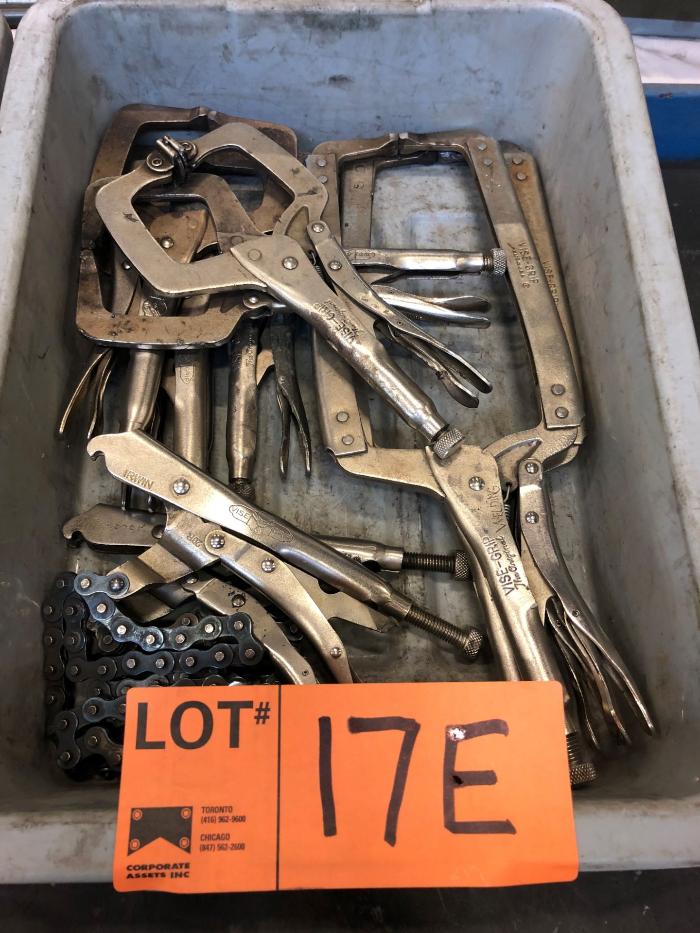 LOT/ VICE GRIP CLAMPS