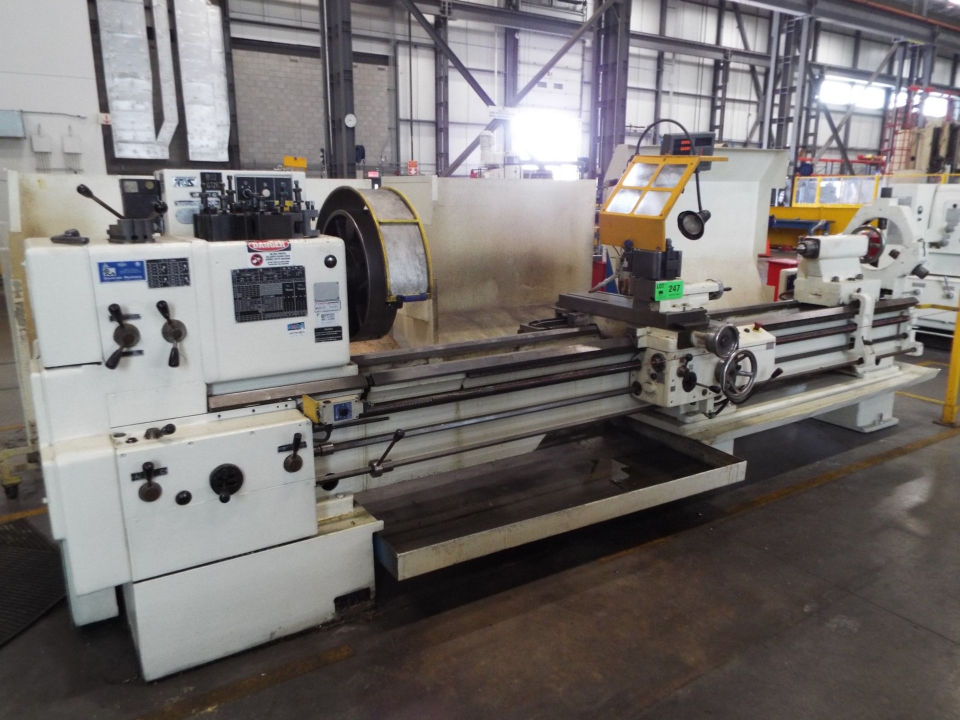 TOS (1999) SN71C GAP BED ENGINE LATHE WITH 28" SWING OVER BED, 38" SWING IN THE GAP, 120" BETWEEN