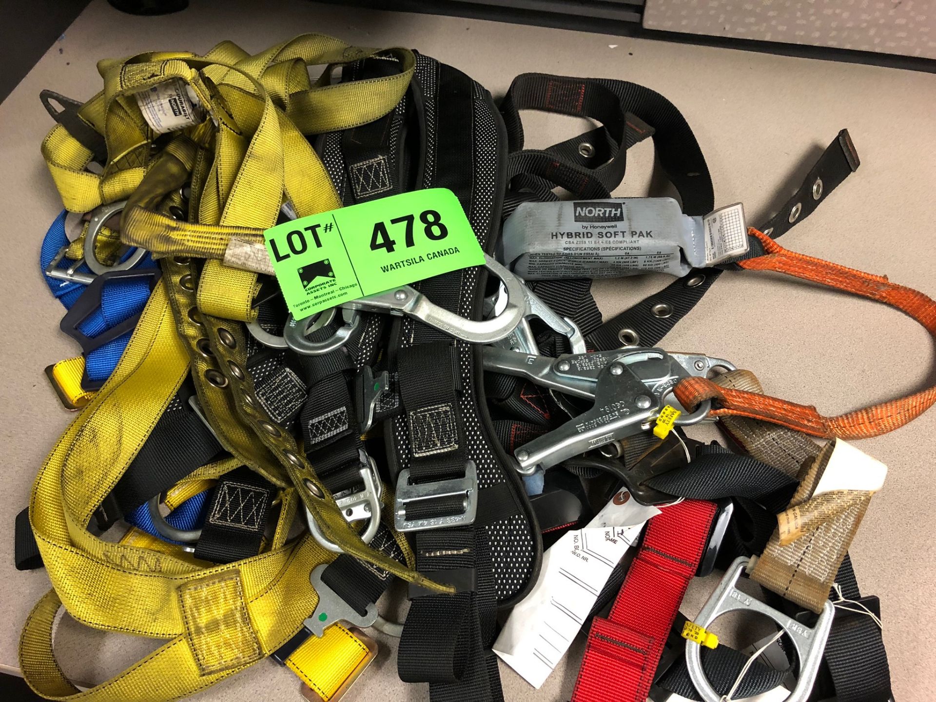 LOT/ SAFETY HARNESSES