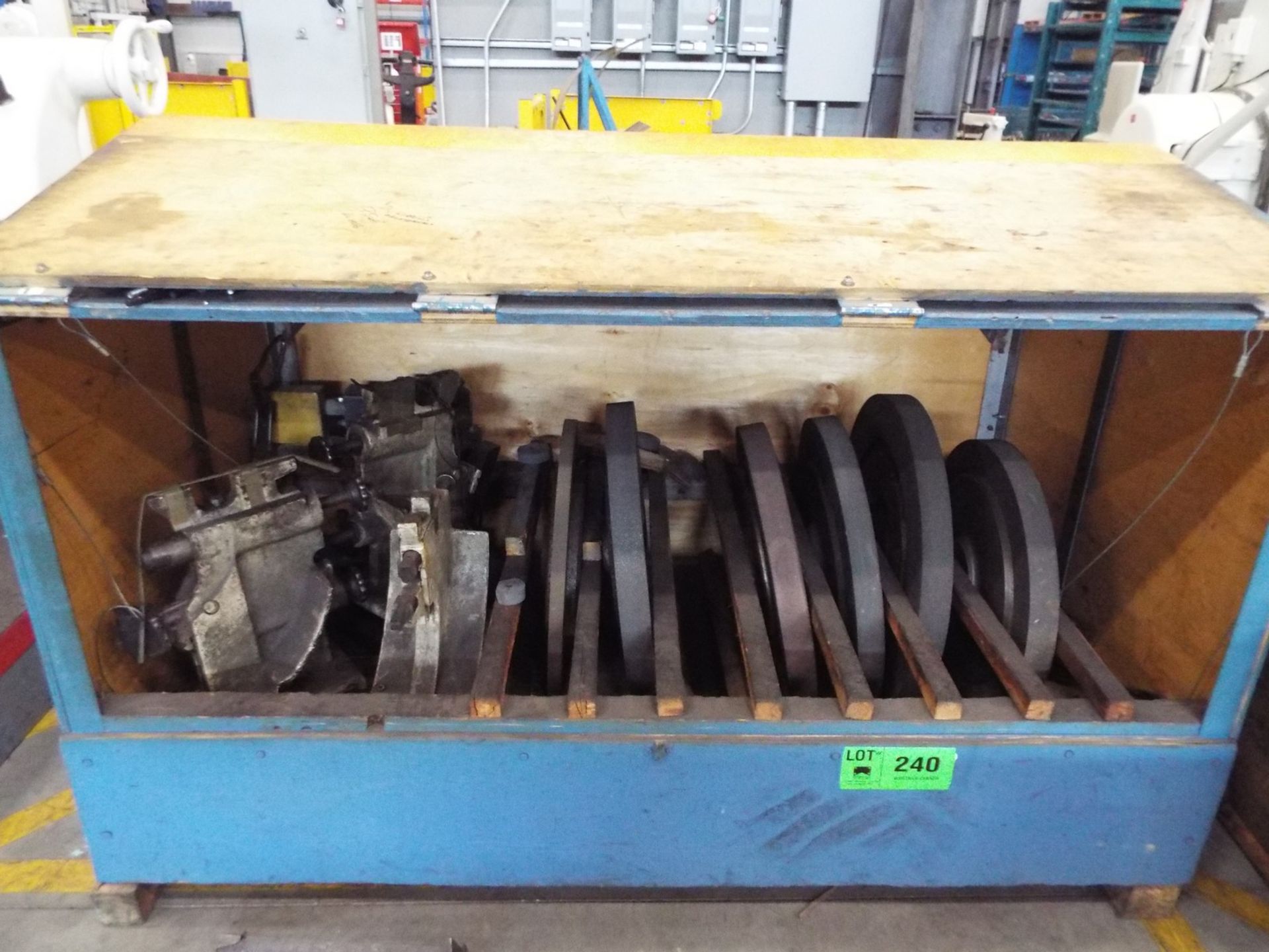 LOT/ SPARE GRINDING WHEELS AND CHANGEOVER PARTS