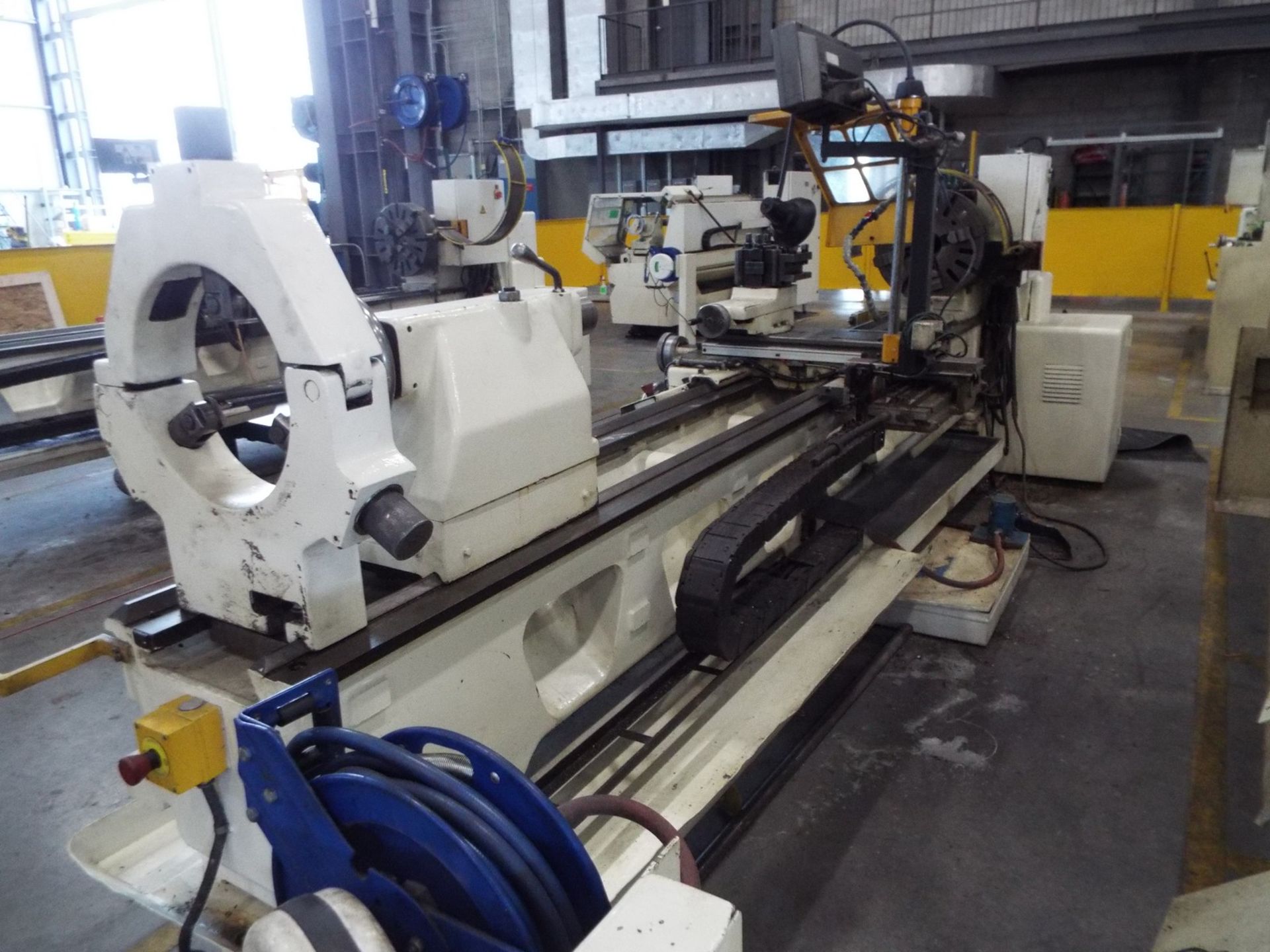 TOS (1999) SN71C GAP BED ENGINE LATHE WITH 28" SWING OVER BED, 38" SWING IN THE GAP, 120" BETWEEN - Image 7 of 7
