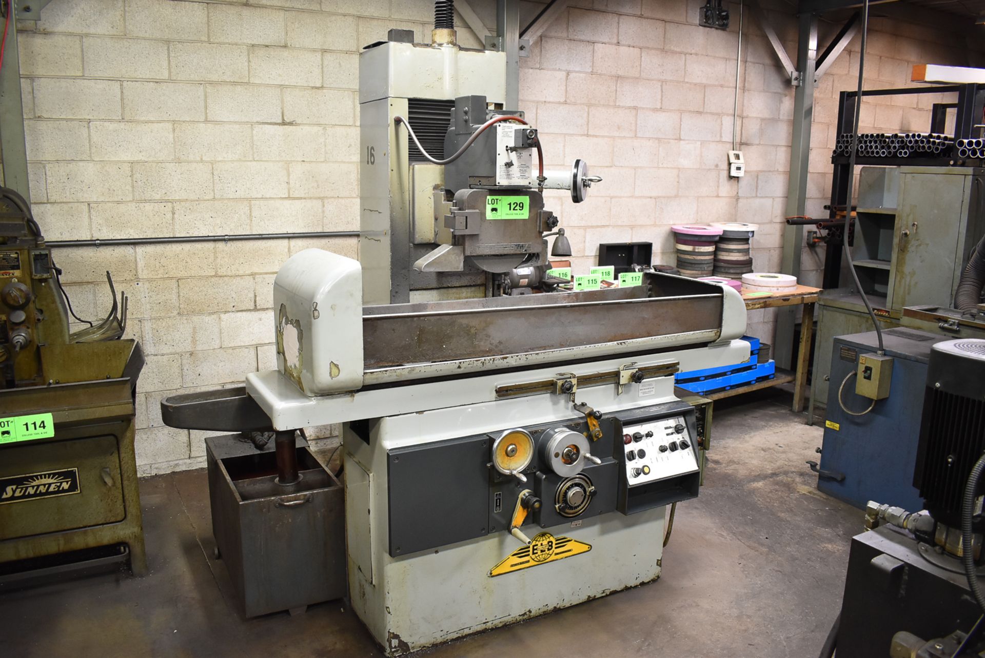 ELB SCHLIFF SW6VAI-Z PRECISION HYDRAULIC SURFACE GRINDER WITH 12"X36" TABLE, NEUTROFIER 14"X24" - Image 2 of 5