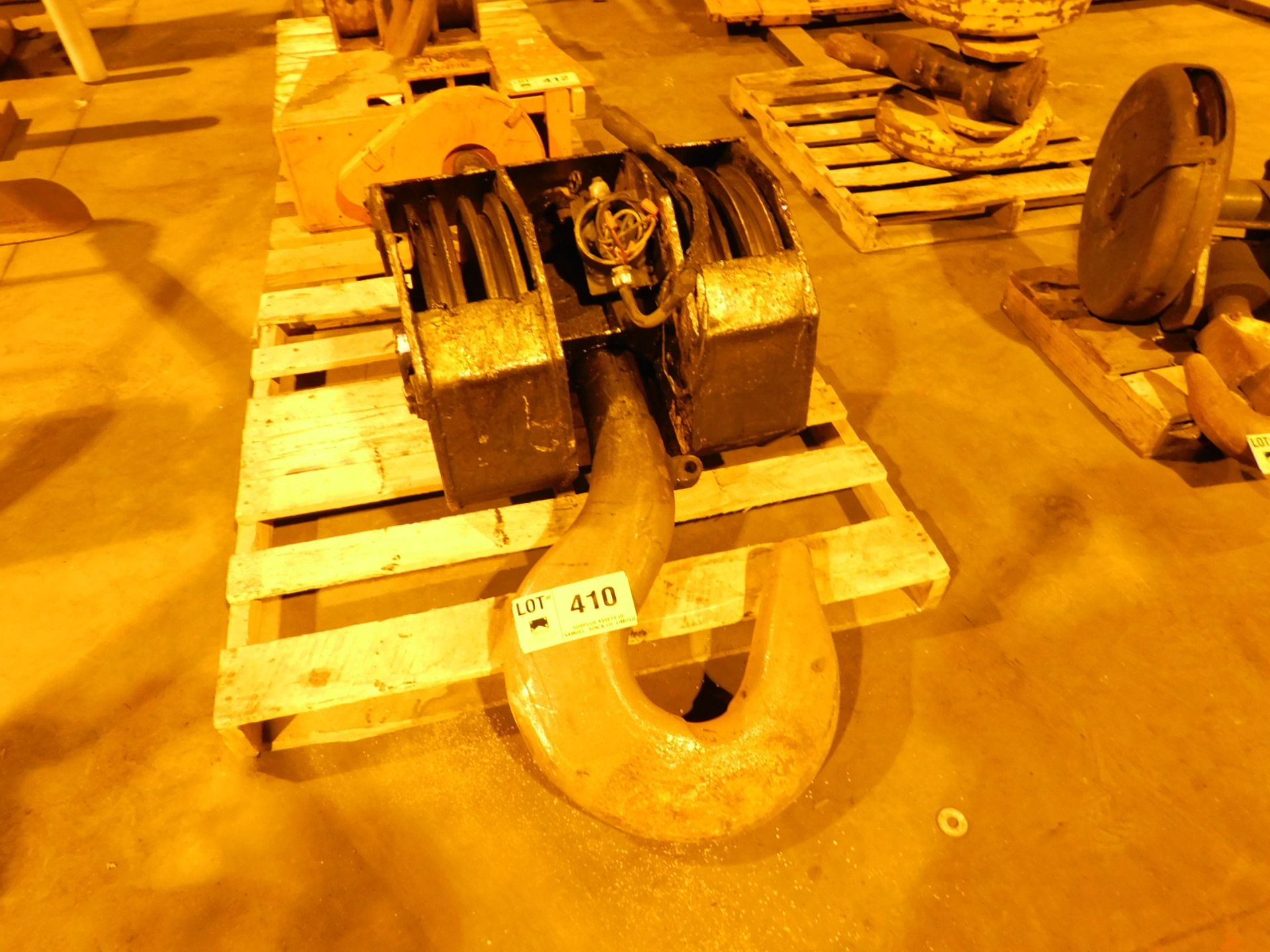 DEMAG CRANE HOOK (BLDG 1)