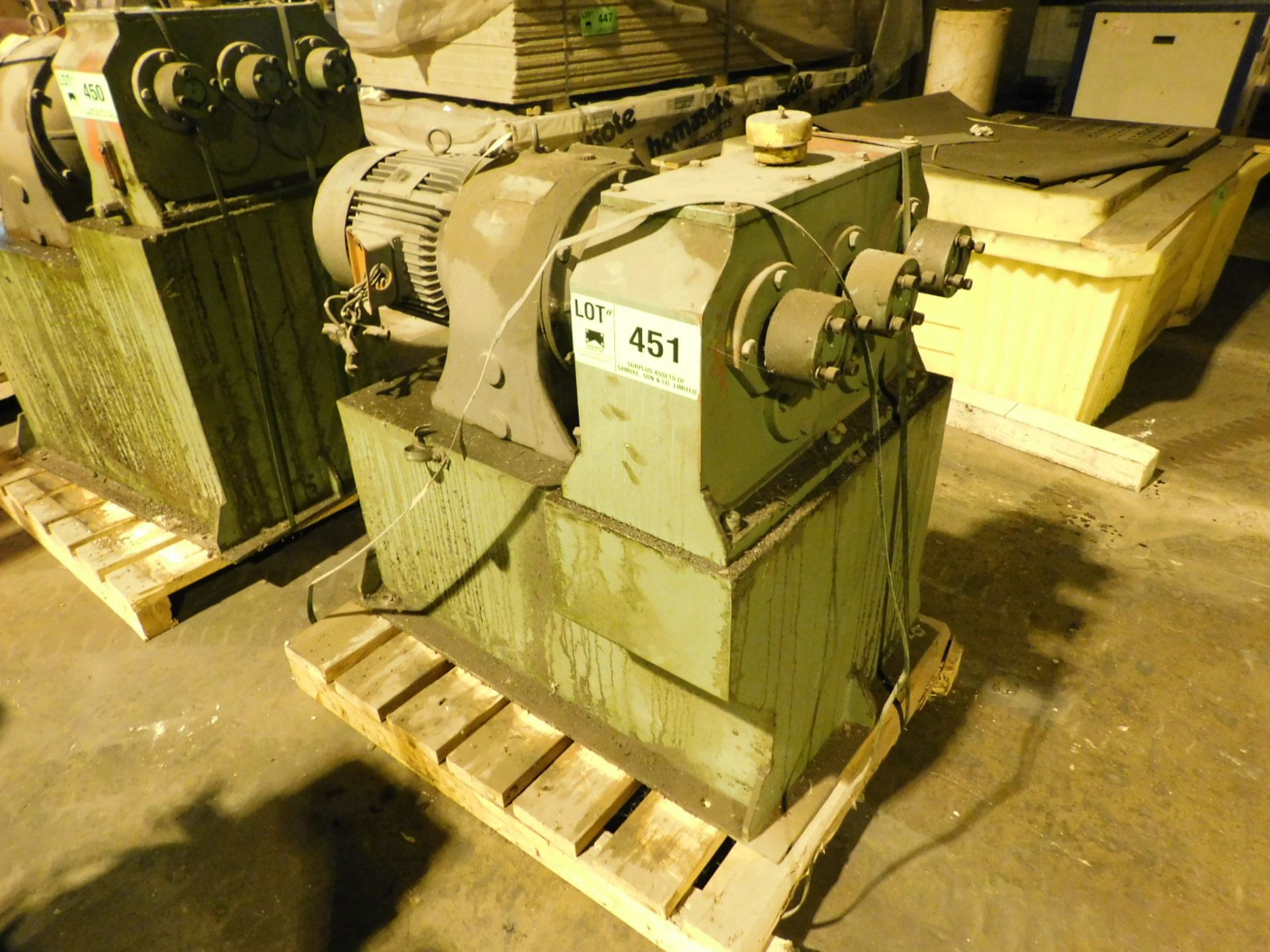 7,5HP GEARBOX DRIVE (BLDG 1)