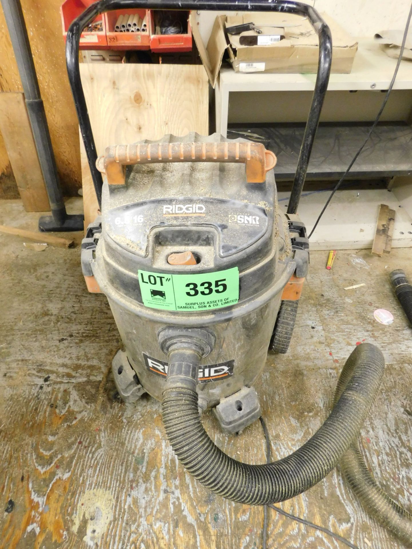 RIDGID 16 GAL SHOP VC