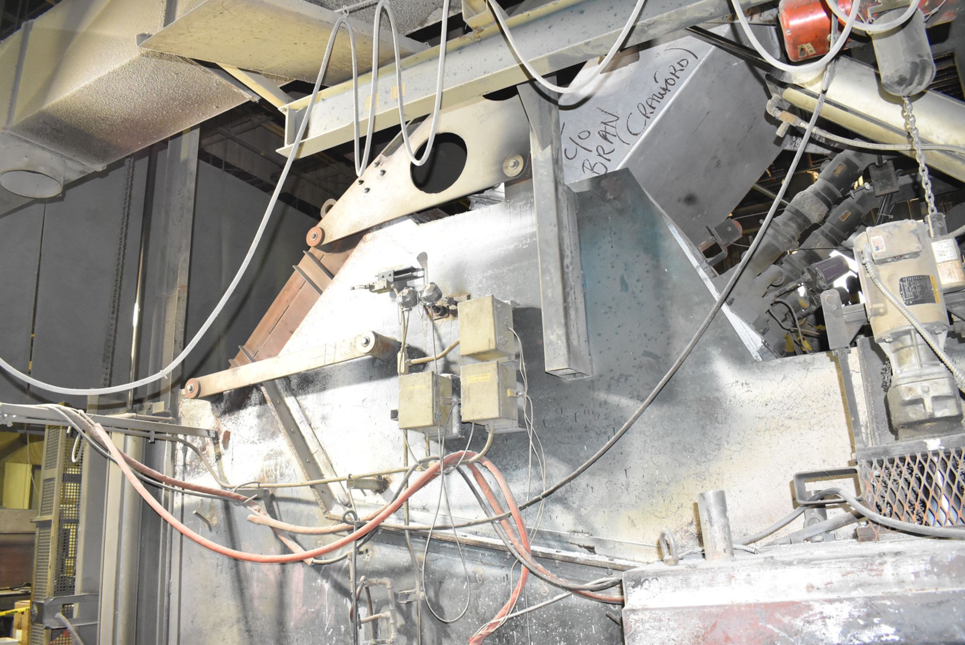 GASMAC TMDH 1800 NATURAL GAS FIRED ALUMINUM MELTING & HOLDING FURNACE WITH ALLEN BRADLEY PANELVIEW - Image 12 of 12