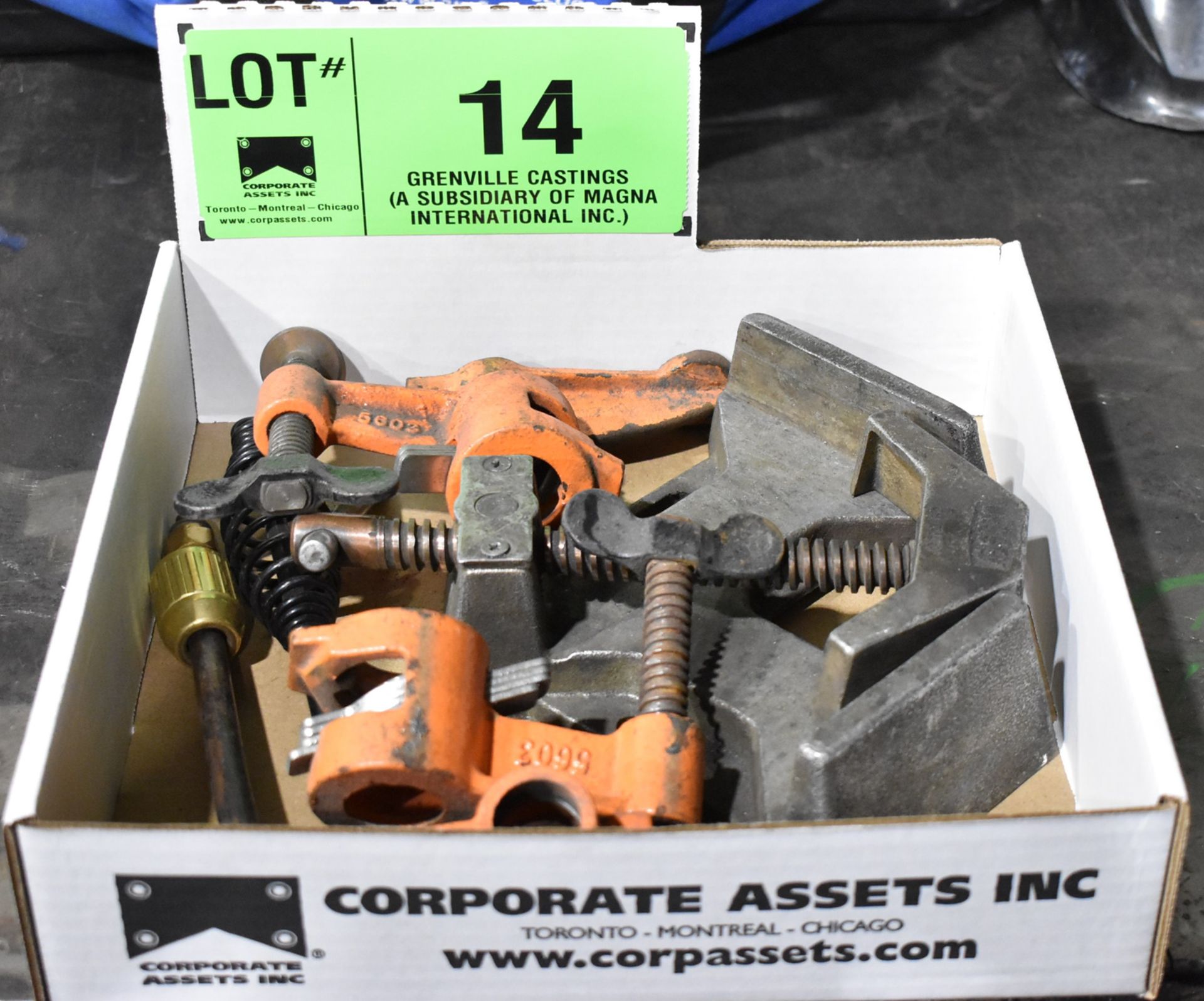 LOT/ BESSEY WELDING VISE, WELDING ACCESSORIES & CLAMPS