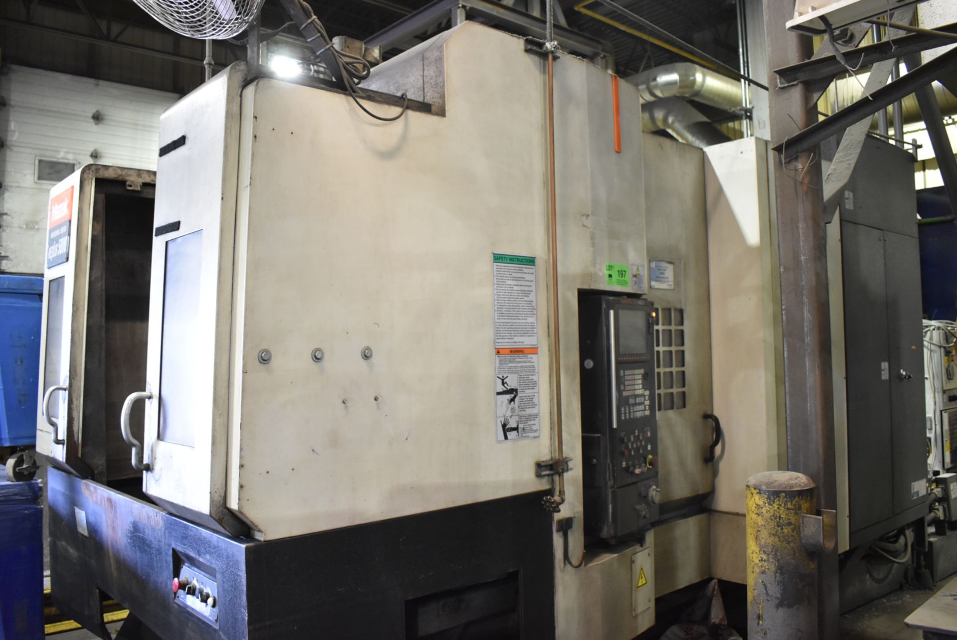 MAZAK (2006) NEXUS HCN-5000 CNC TWIN PALLET HORIZONTAL MACHINING CENTER WITH MAZATROL NEXUS 640M CNC - Image 3 of 6